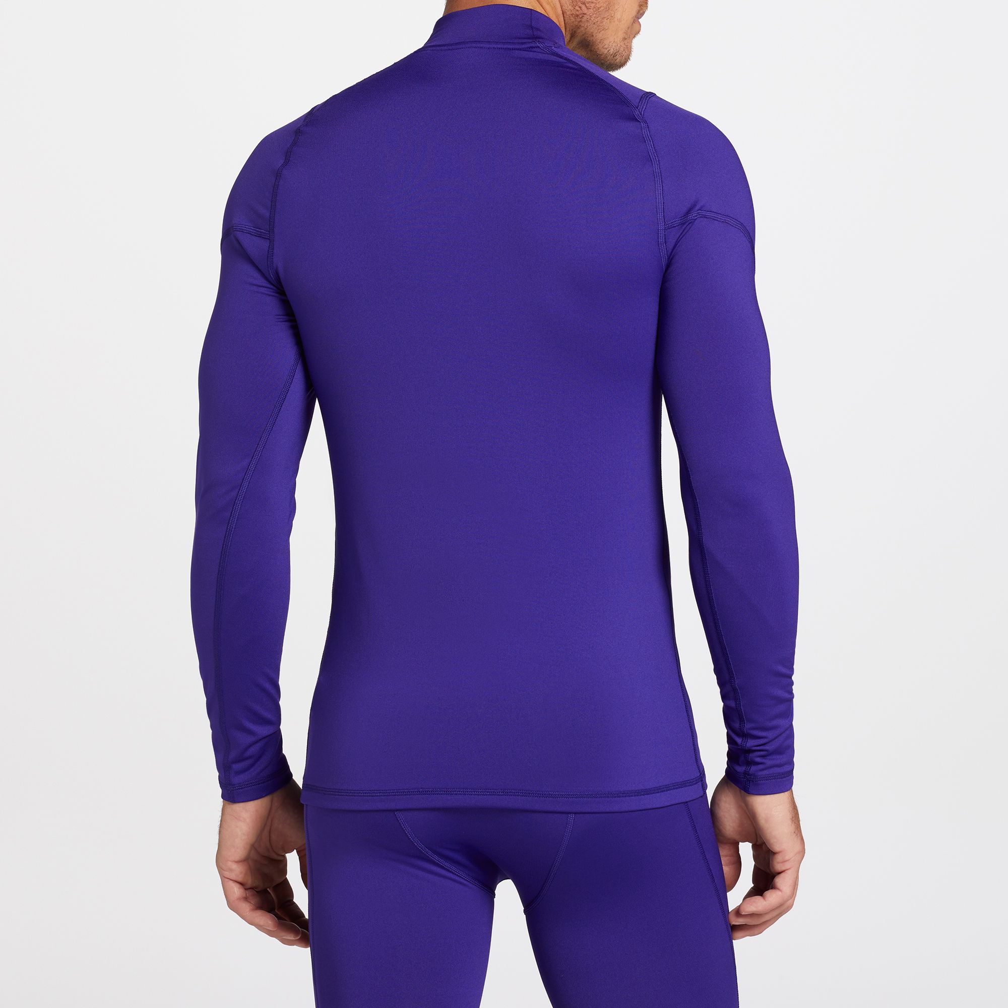 DSG Men's Cold Weather Compression Mock Neck Long Sleeve Shirt product image