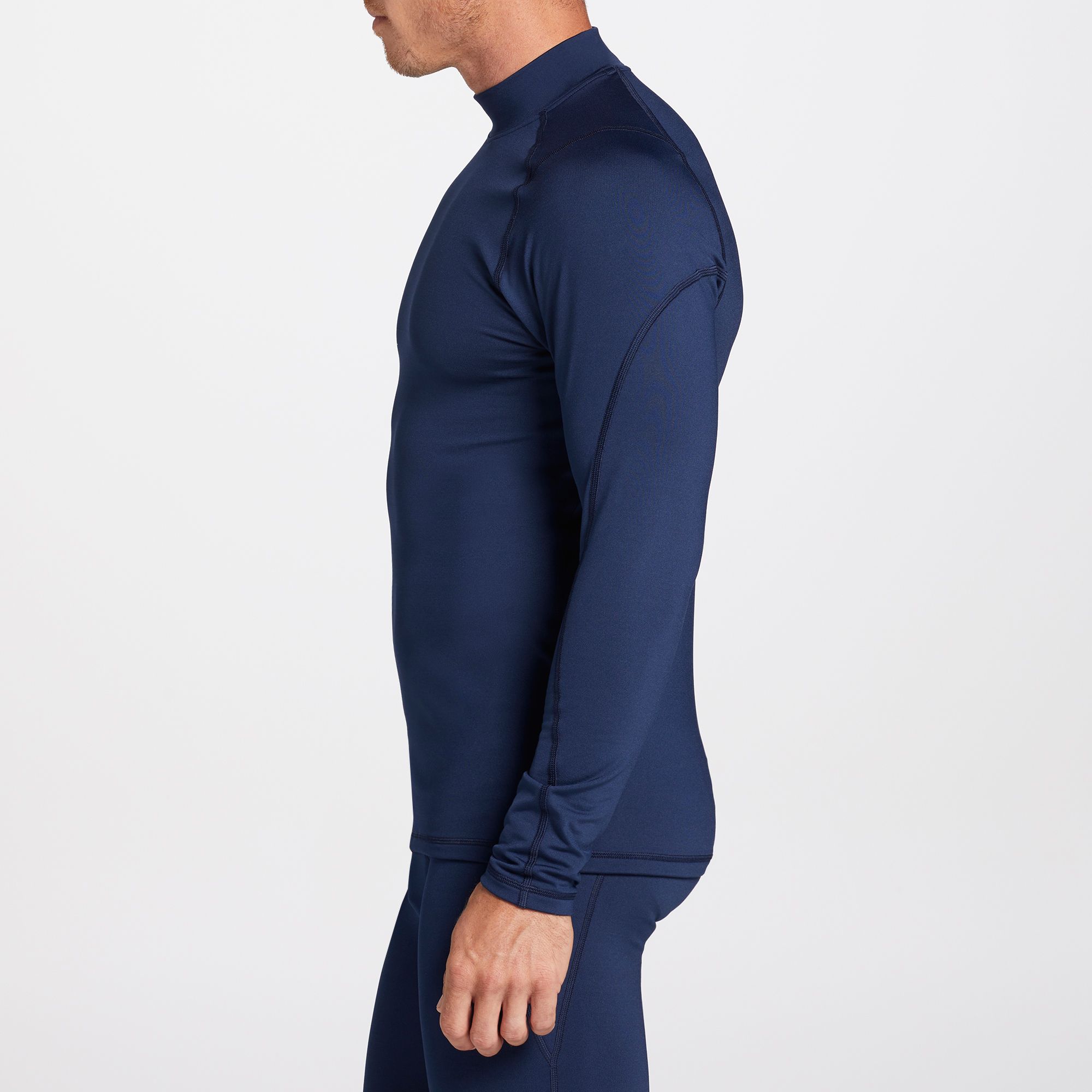 DSG Men's Cold Weather Compression Mock Neck Long Sleeve Shirt product image