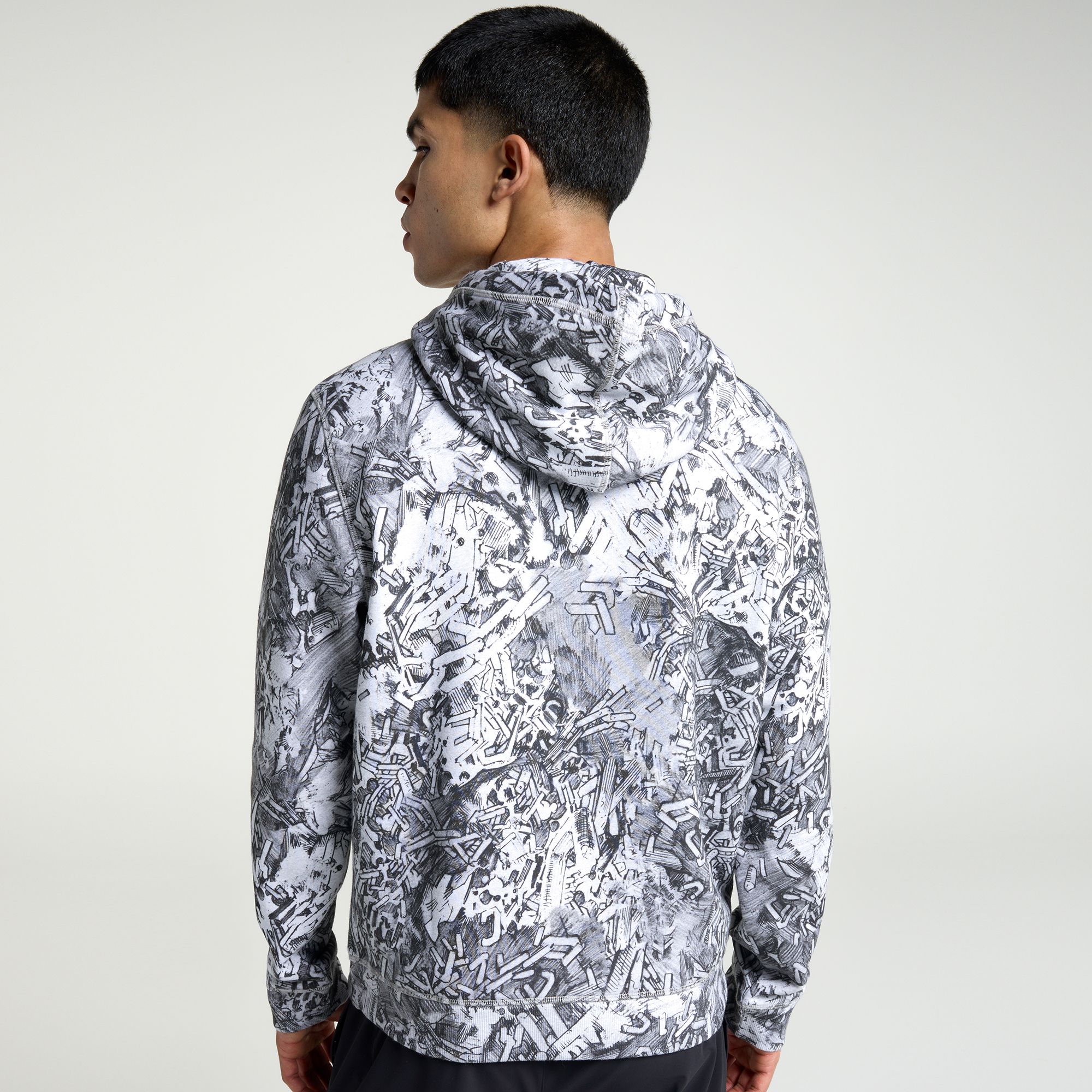DC x DSG Men's Steel Sketch Print Classic Fleece Hoodie product image