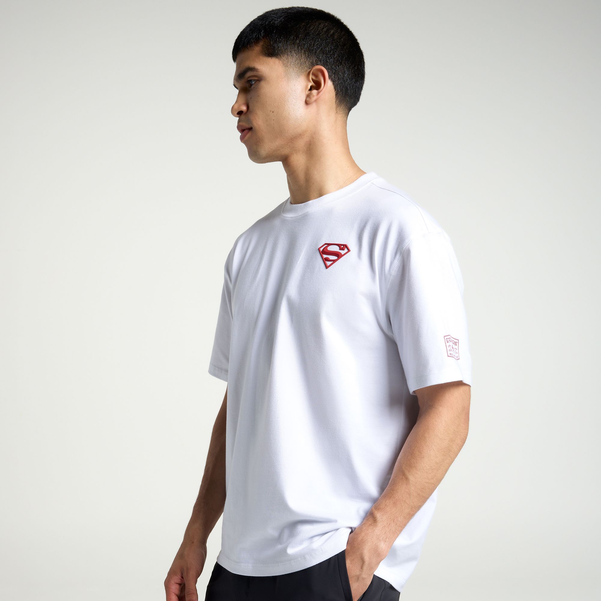 DC x DSG Men's Laser Vision Relaxed Cotton T-Shirt product image