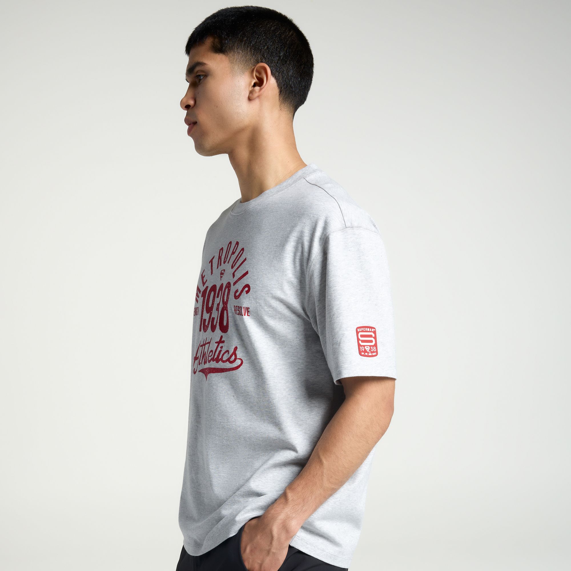DC x DSG Men's Metropolis Relaxed Cotton T-Shirt product image
