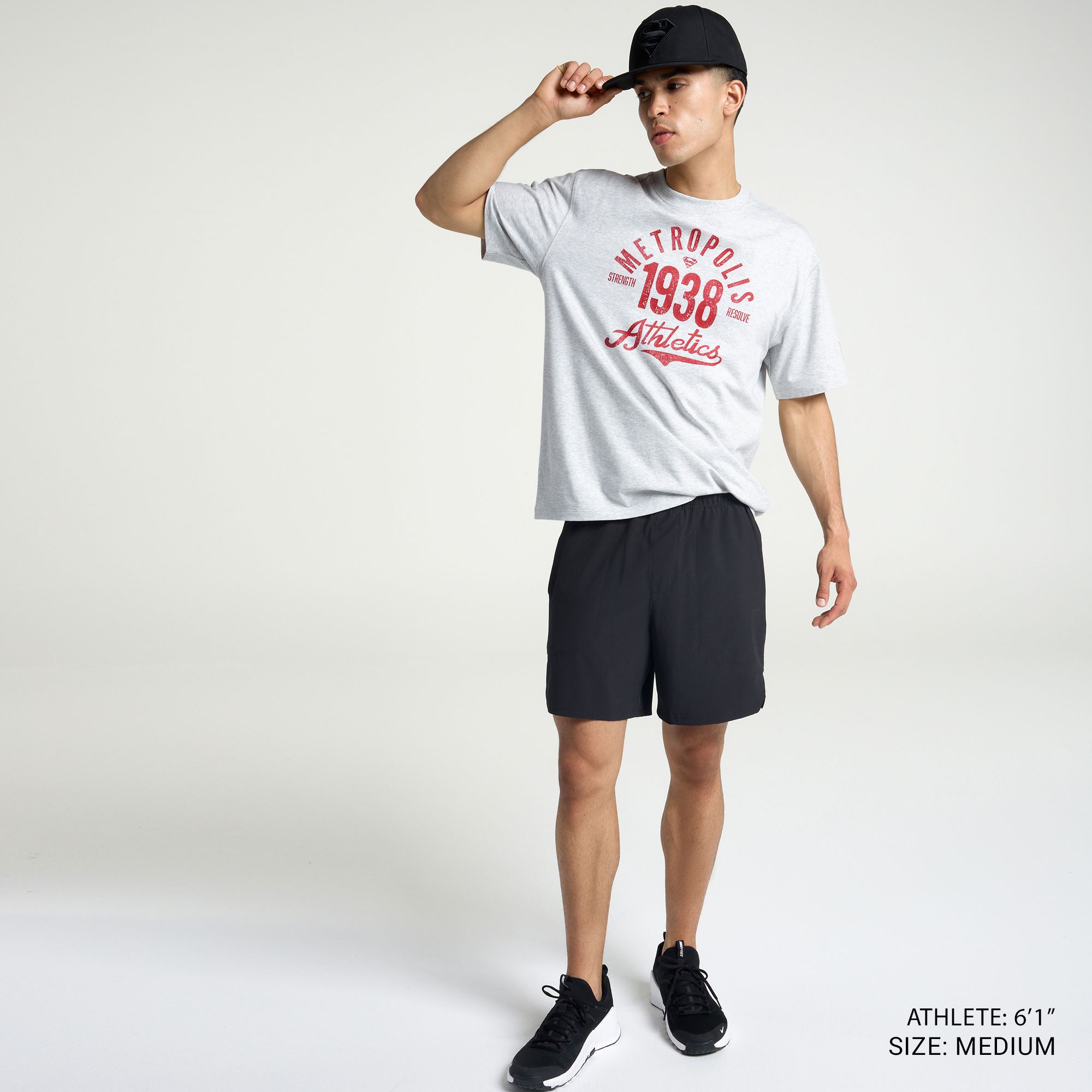 DC x DSG Men's Metropolis Relaxed Cotton T-Shirt product image