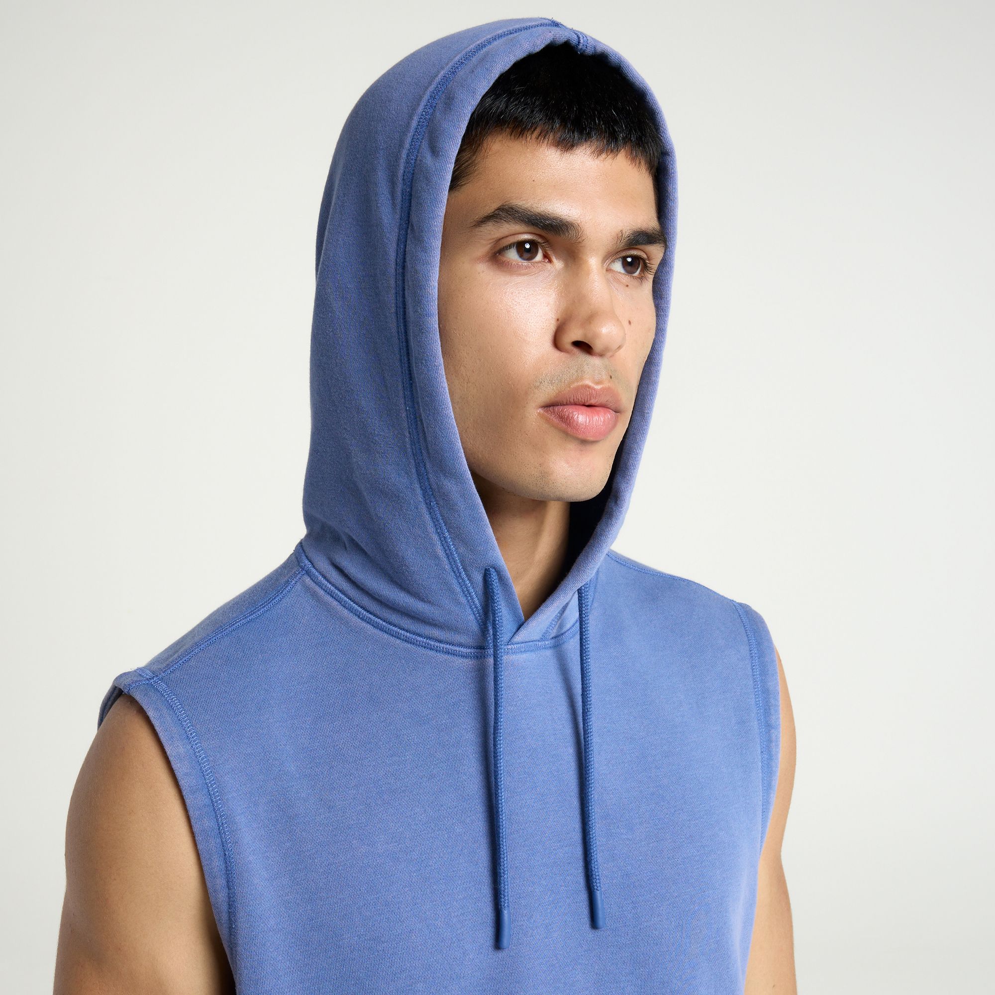 DSG Men's Lightweight Classic Fleece Sleeveless Hoodie product image