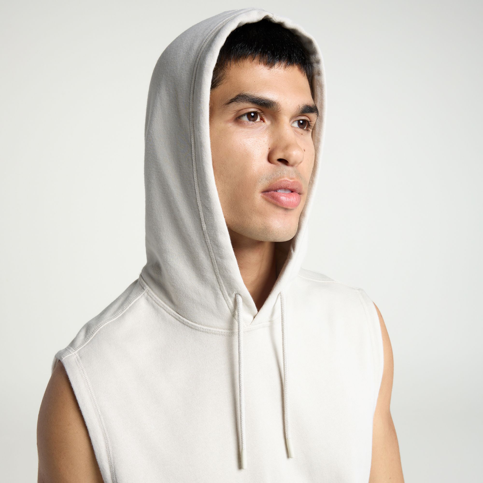 DSG Men's Lightweight Classic Fleece Sleeveless Hoodie product image
