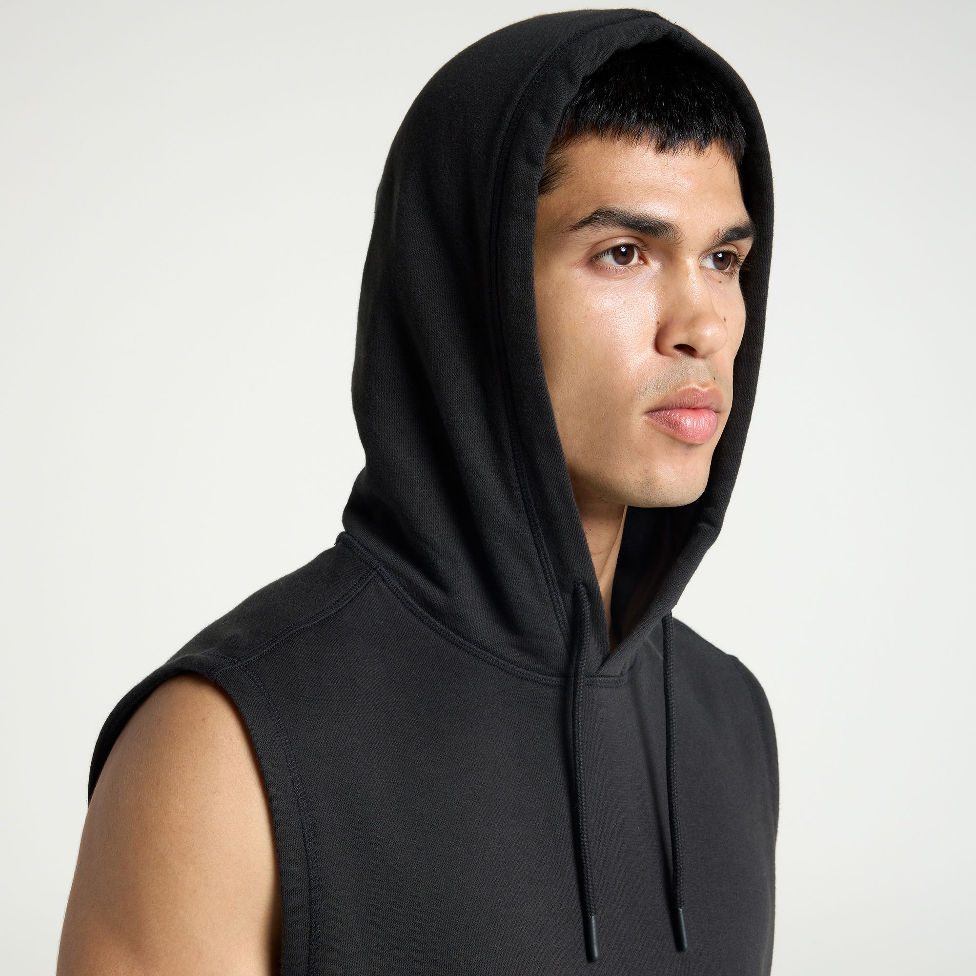 DSG Men's Lightweight Classic Fleece Sleeveless Hoodie product image