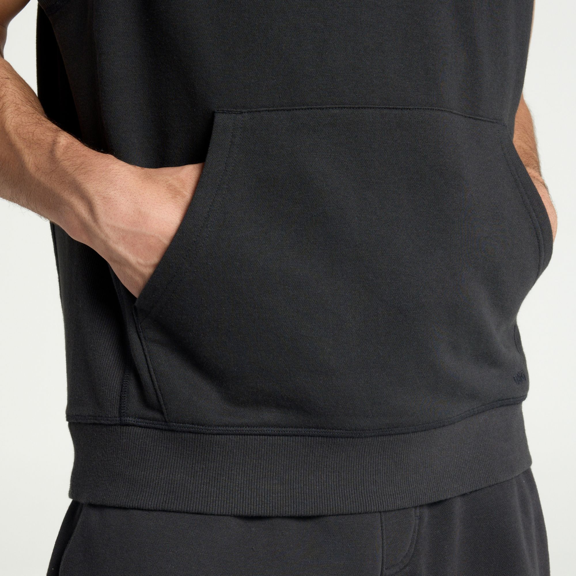 DSG Men's Lightweight Classic Fleece Sleeveless Hoodie product image