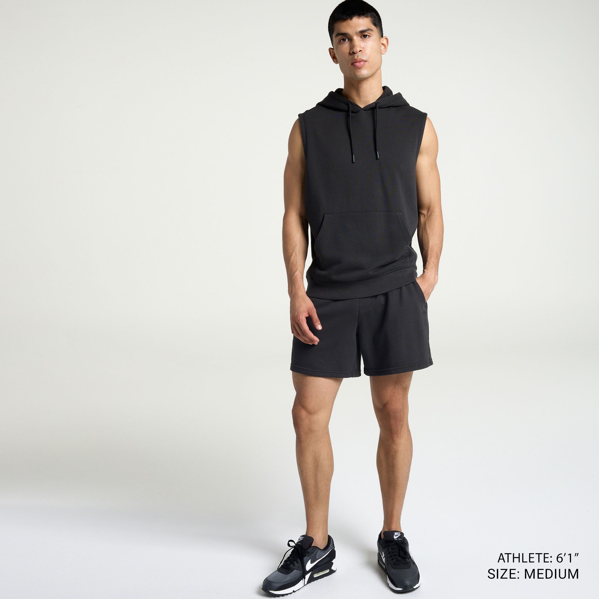 DSG Men's Lightweight Classic Fleece Sleeveless Hoodie product image