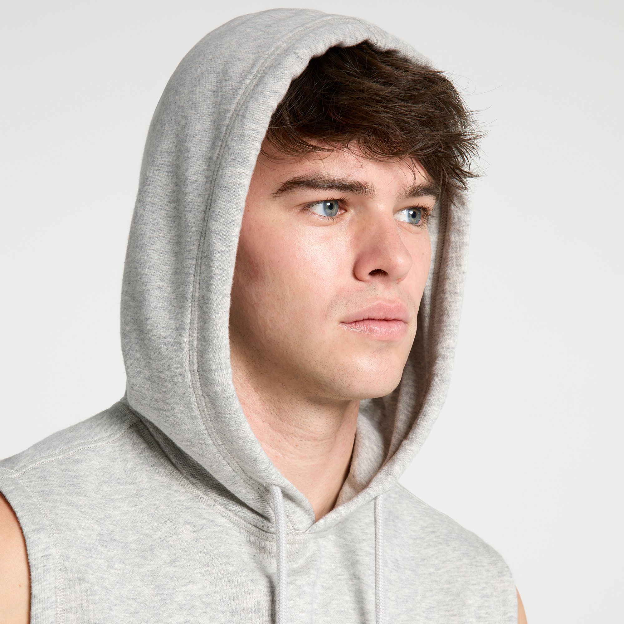 DSG Men's Lightweight Classic Fleece Sleeveless Hoodie product image