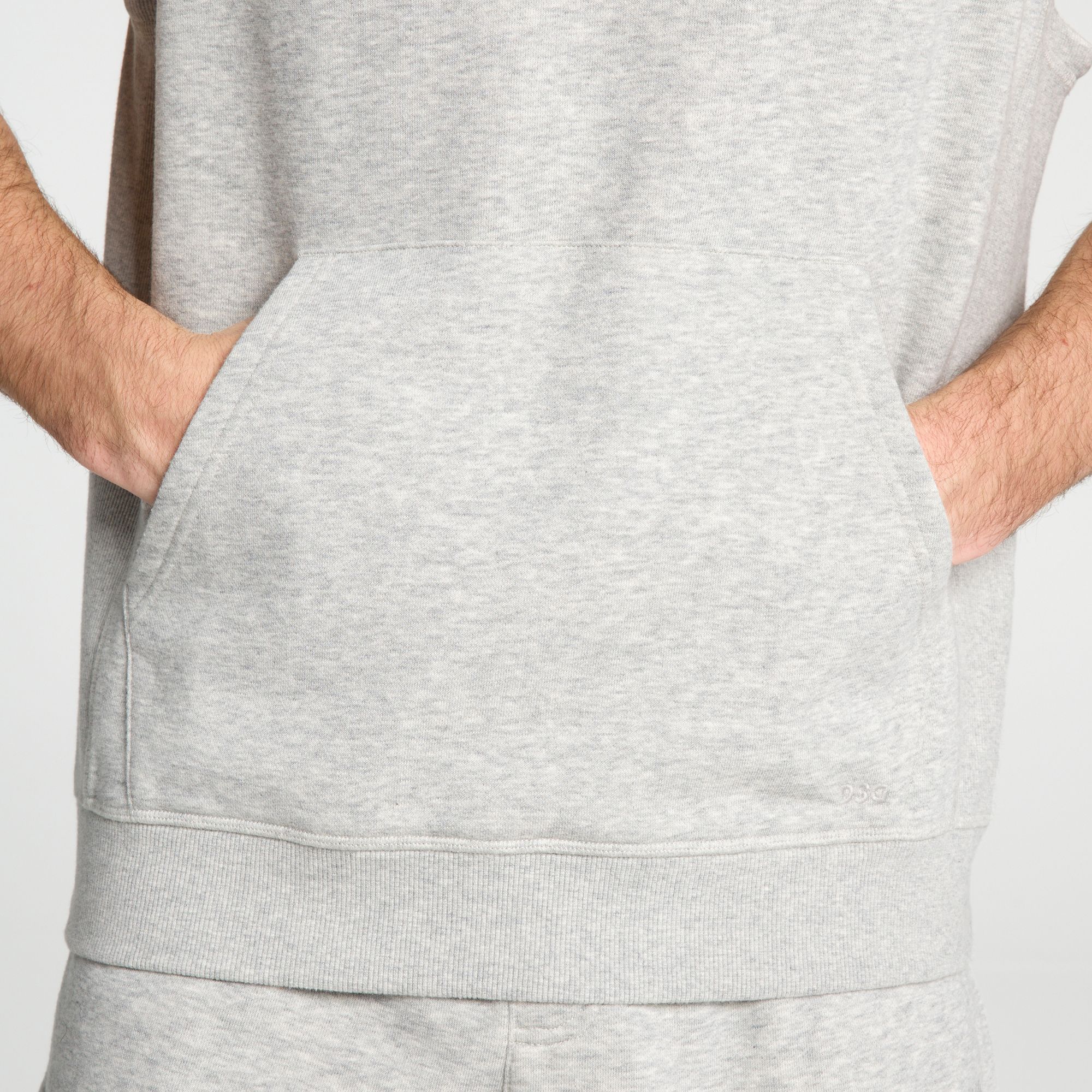 DSG Men's Lightweight Classic Fleece Sleeveless Hoodie product image