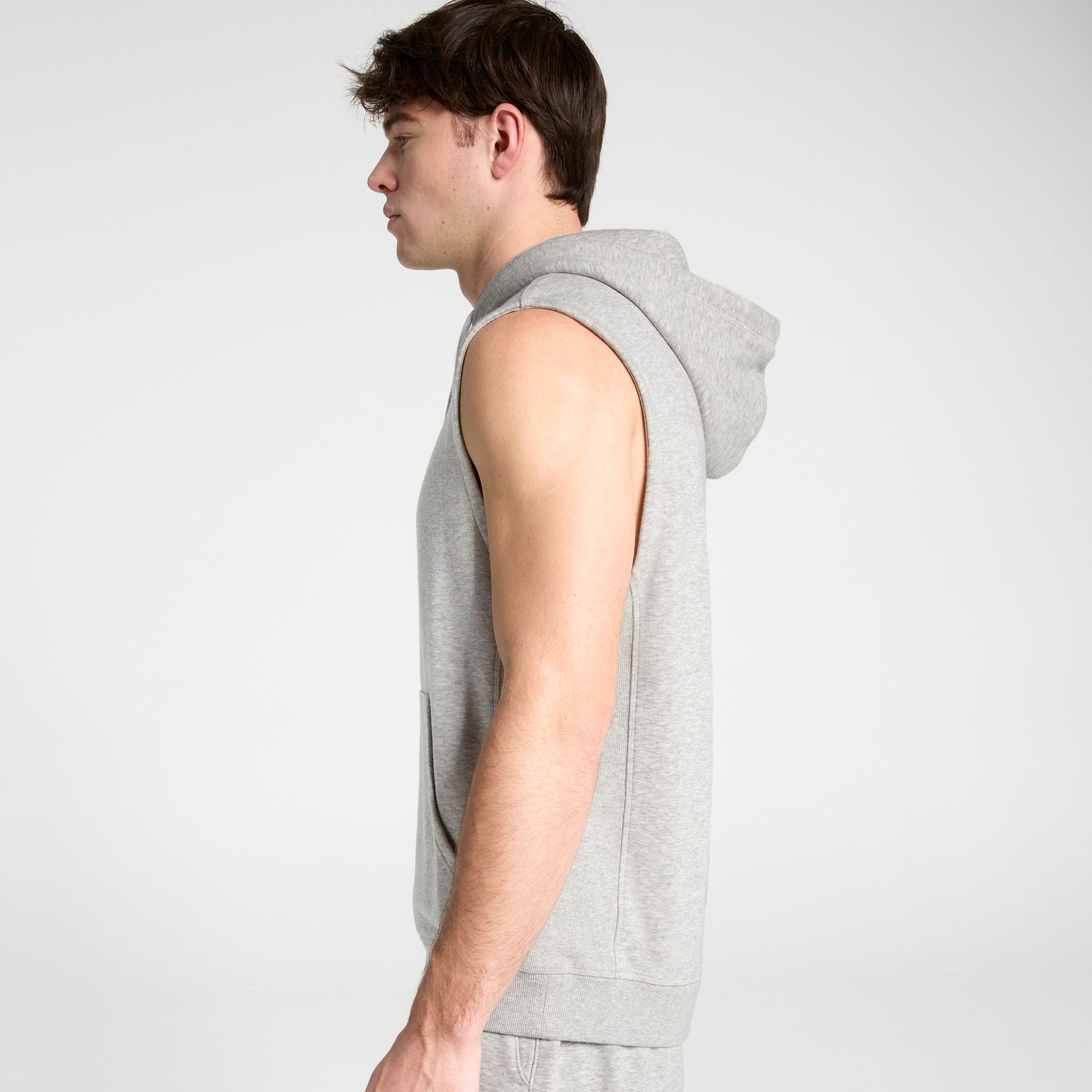 DSG Men's Lightweight Classic Fleece Sleeveless Hoodie product image