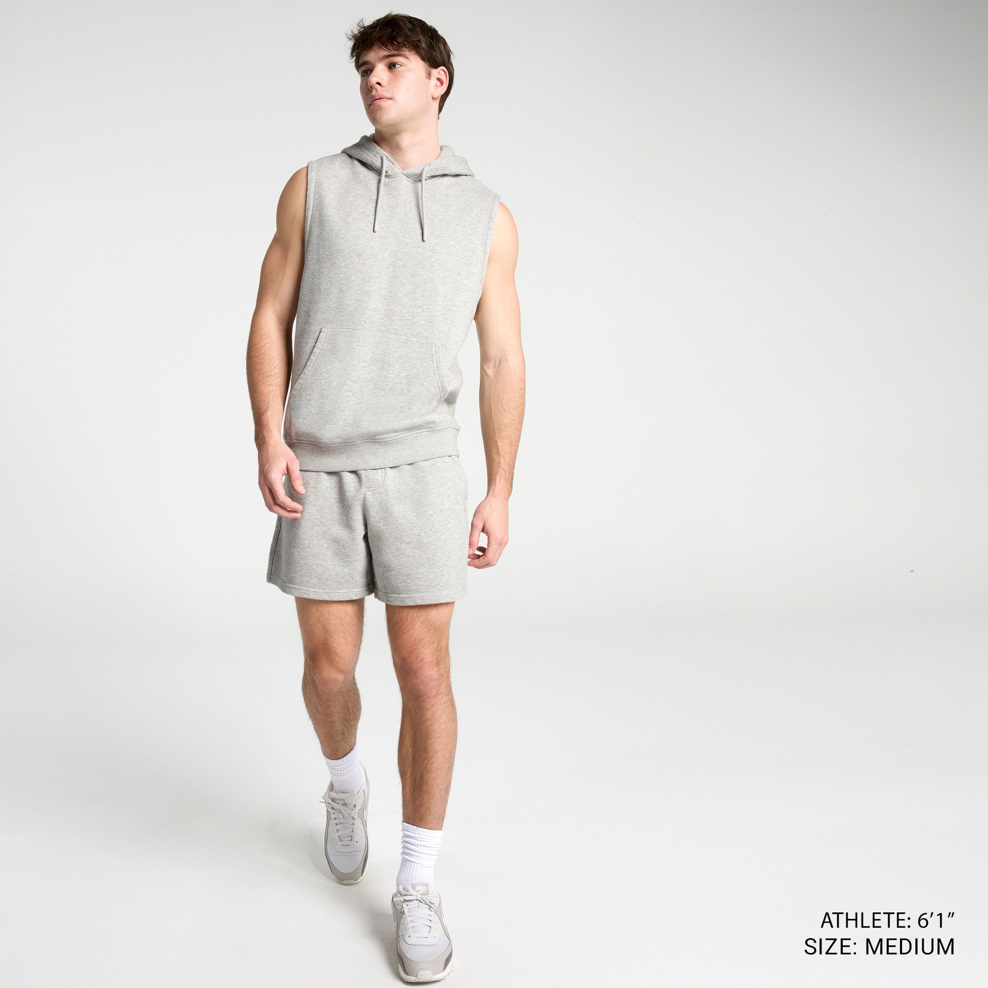 DSG Men's Lightweight Classic Fleece Sleeveless Hoodie product image