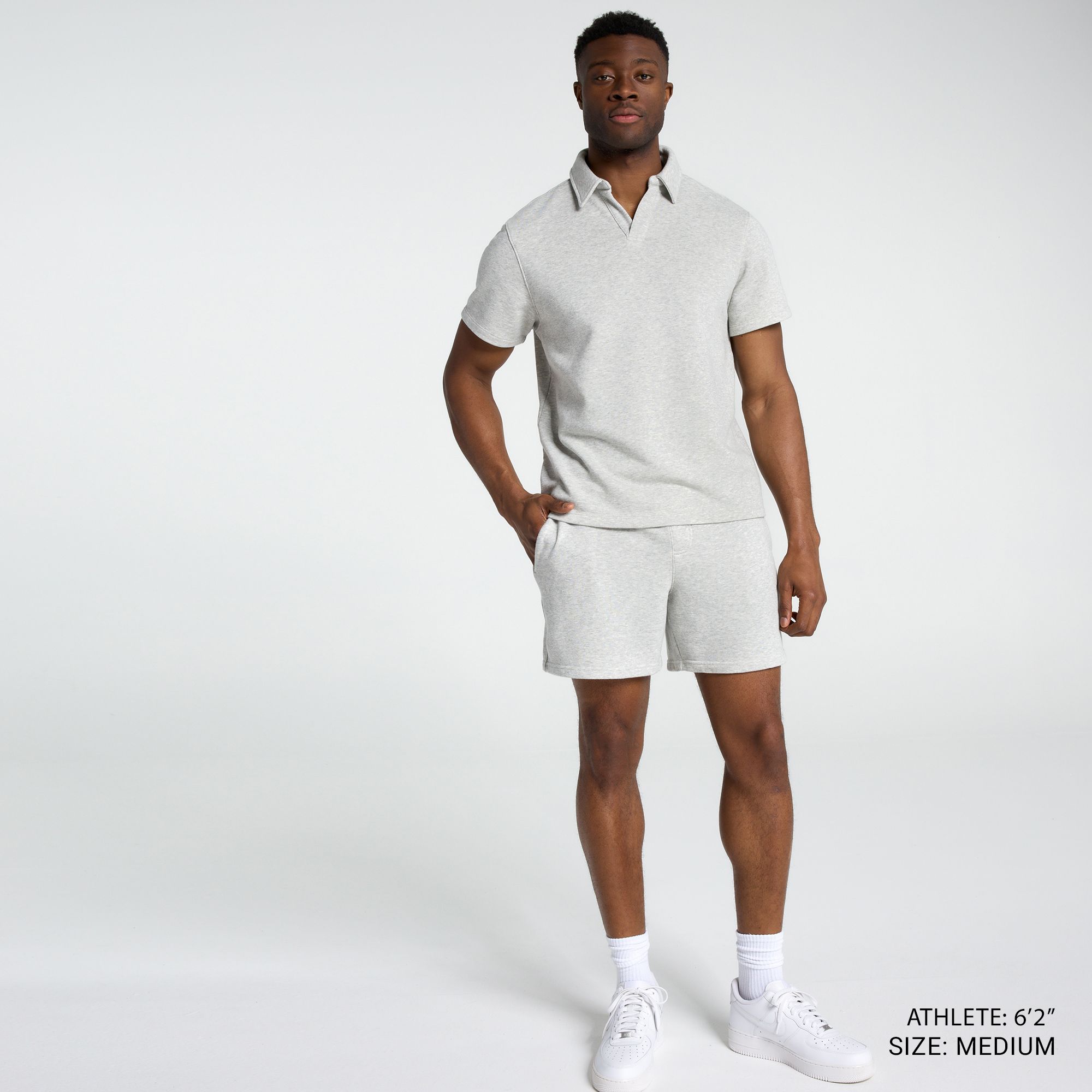 DSG Men's Relaxed Lightweight Classic Fleece Polo product image