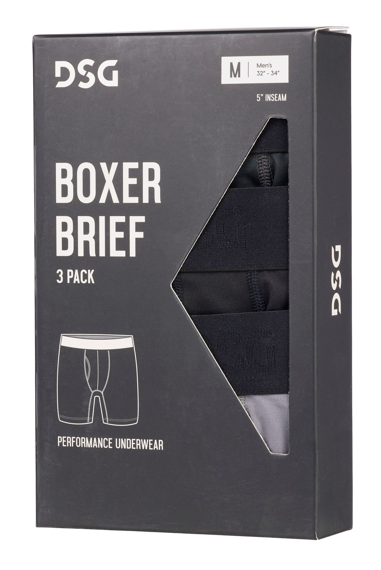 DSG Men's Fashion Underwear – 3 Pack product image