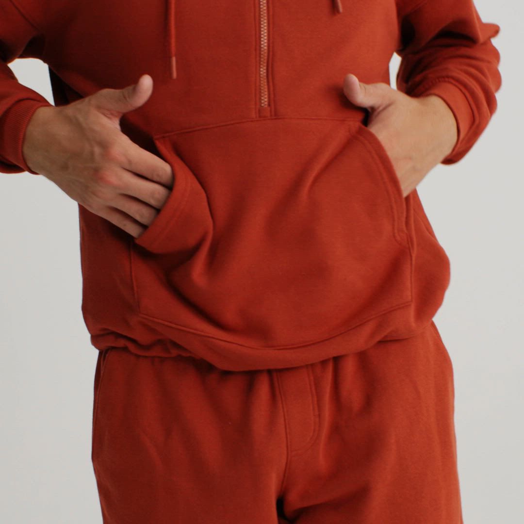 DSG Men's Lightweight Classic Fleece 1/2 Zip Hoodie product