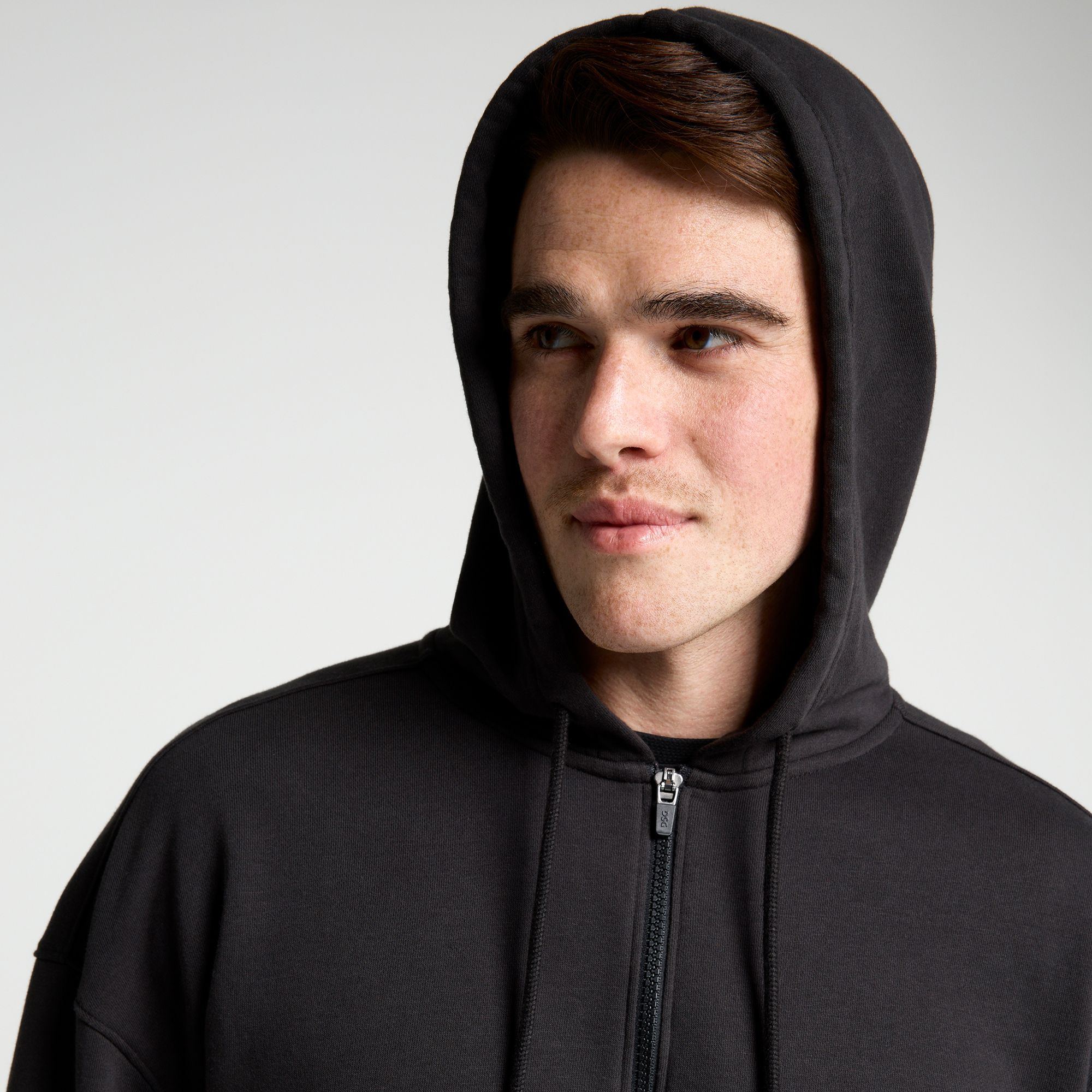 DSG Men's Lightweight Classic Fleece 1/2 Zip Hoodie product image