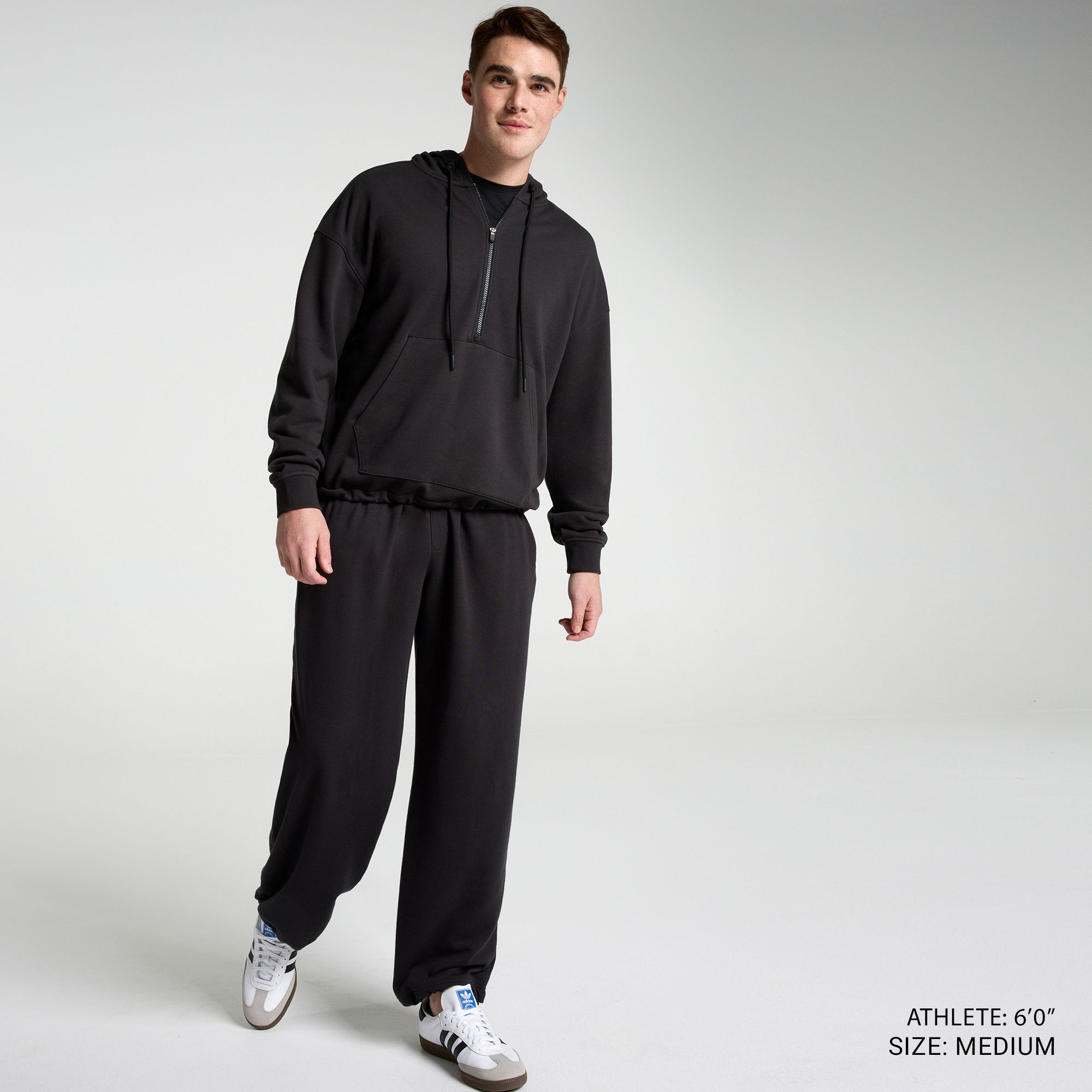DSG Men's Lightweight Classic Fleece 1/2 Zip Hoodie product image