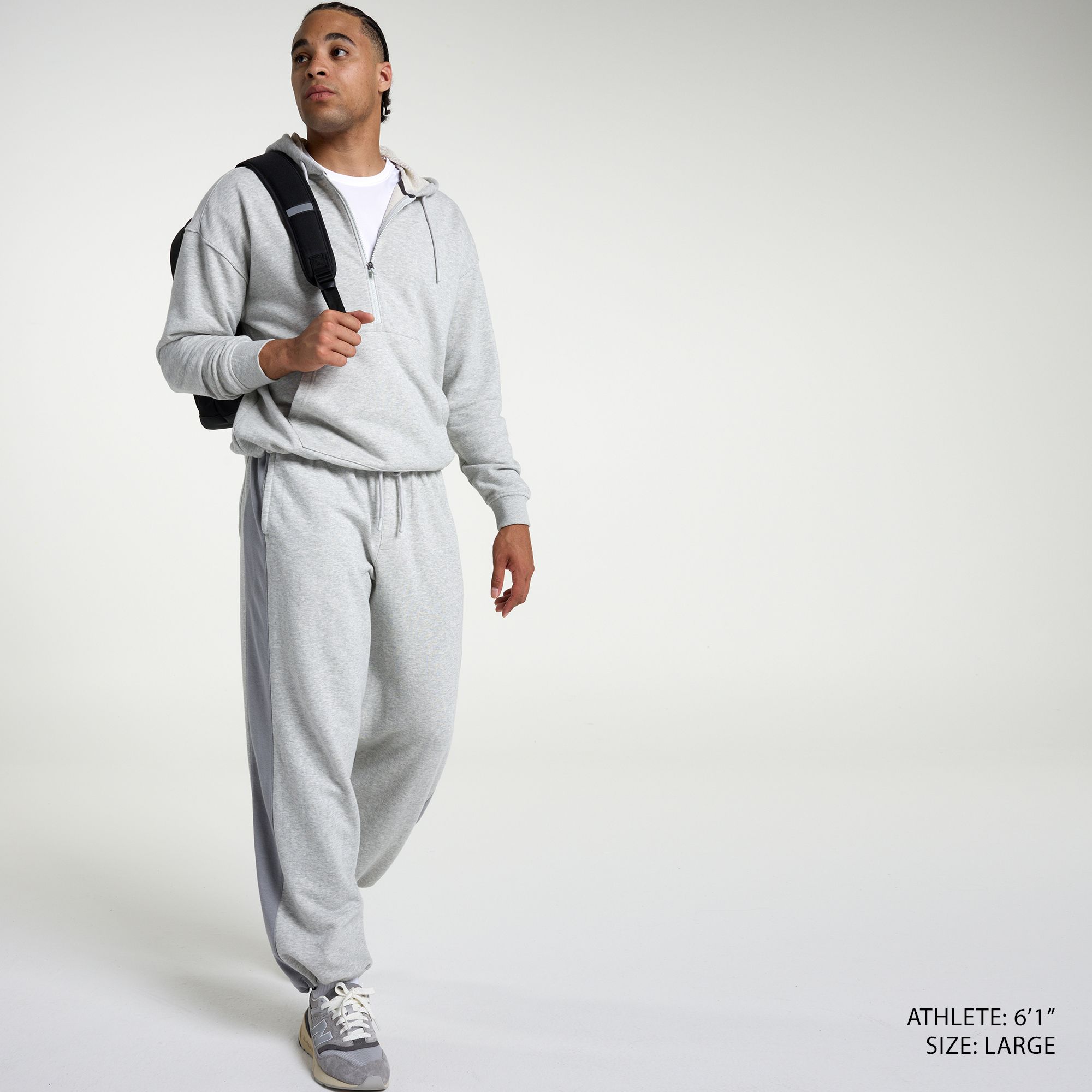 DSG Men's Lightweight Classic Fleece 1/2 Zip Hoodie product image