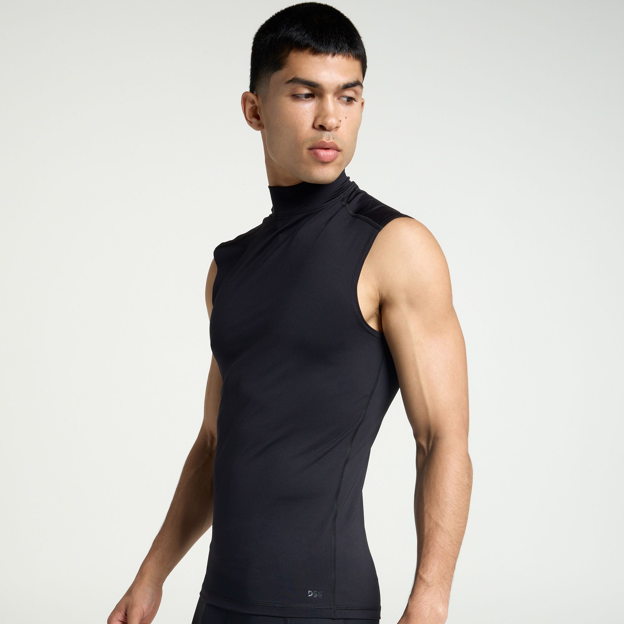 DSG Men's Sleeveless Compression Mock product image