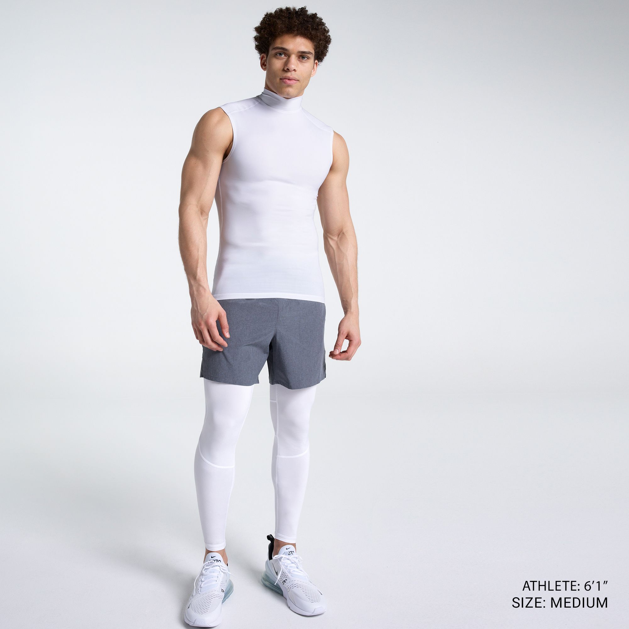 DSG Men's Sleeveless Compression Mock product image