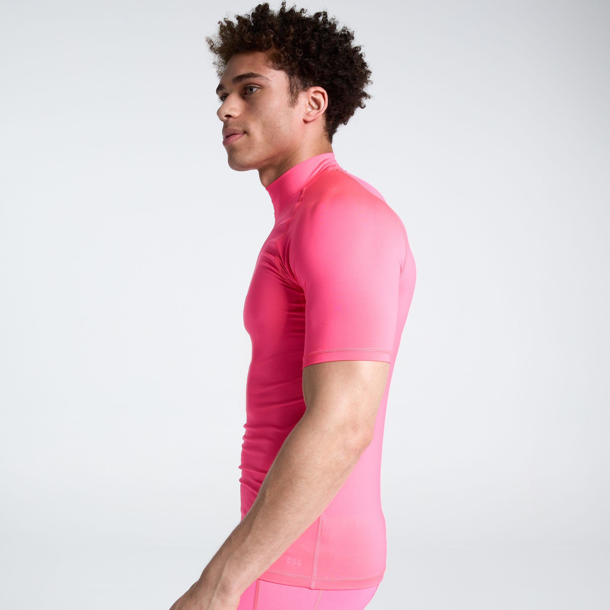 DSG Men's Short Sleeve Compression Mock product image