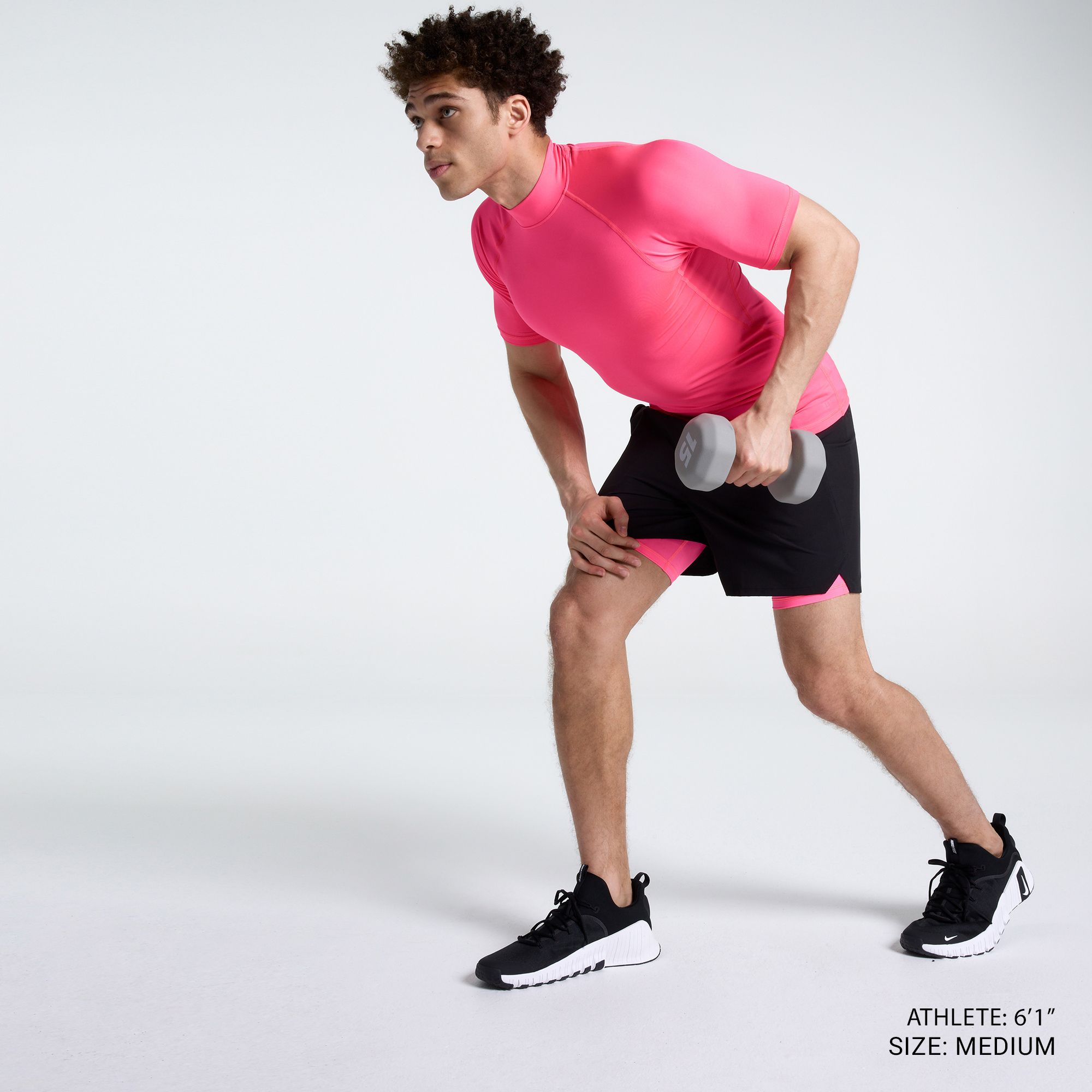 DSG Men's Short Sleeve Compression Mock product image