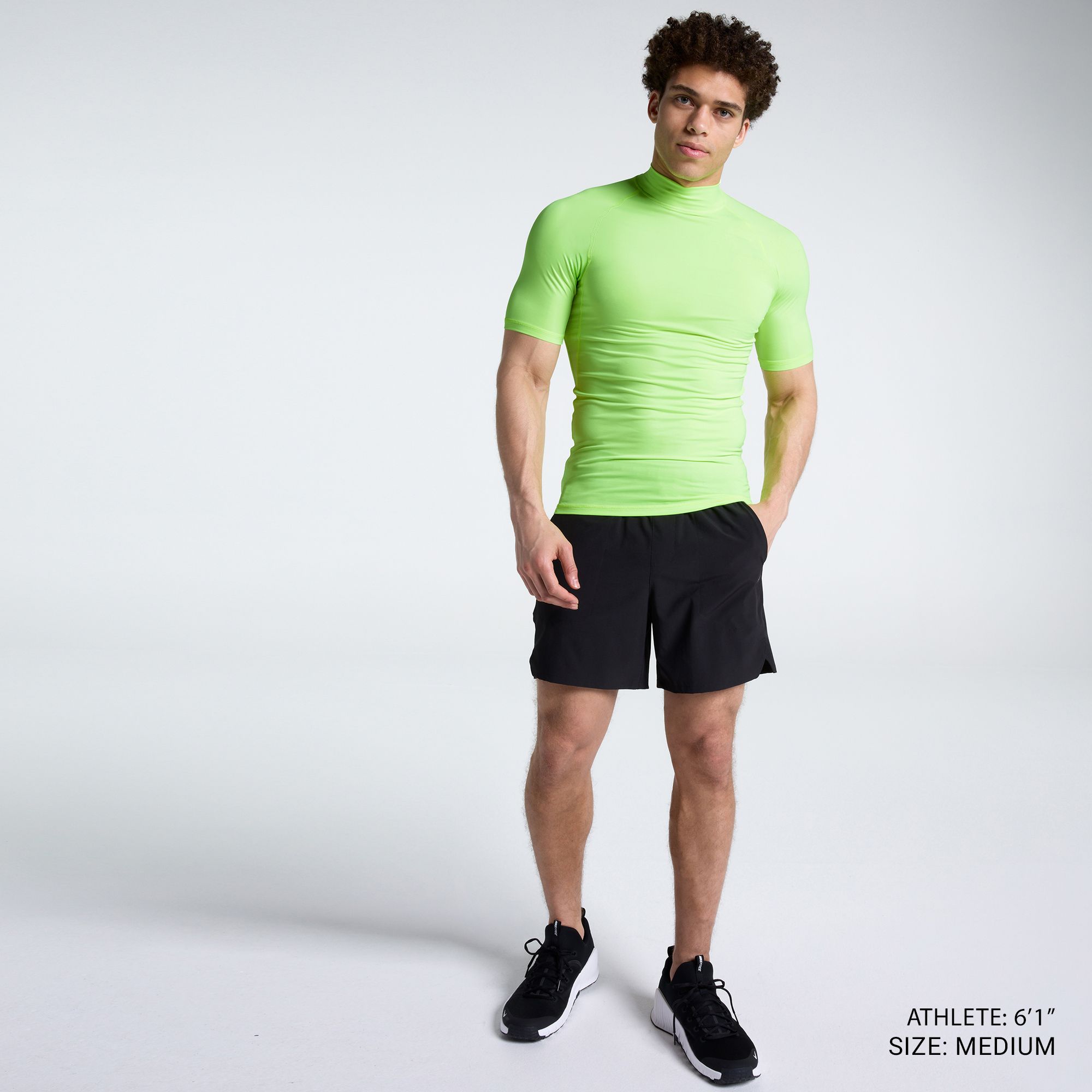 DSG Men's Short Sleeve Compression Mock product image