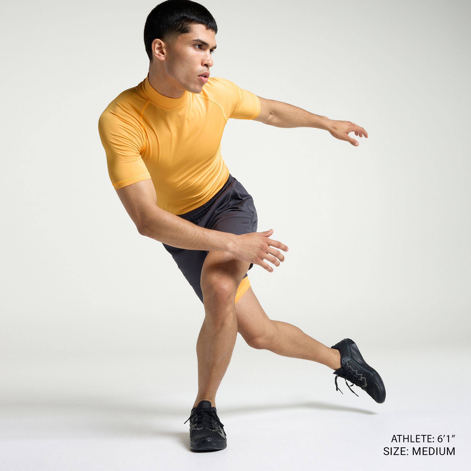 DSG Men's Short Sleeve Compression Mock product image