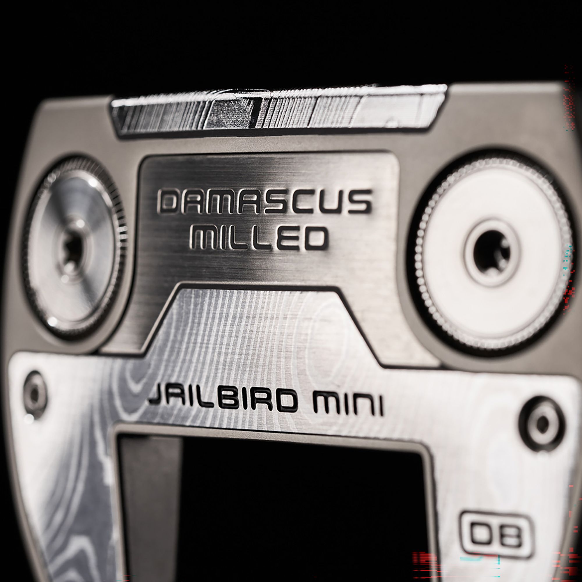 Odyssey Damascus Milled Jailbird Mini DB Left-Handed Putter product image