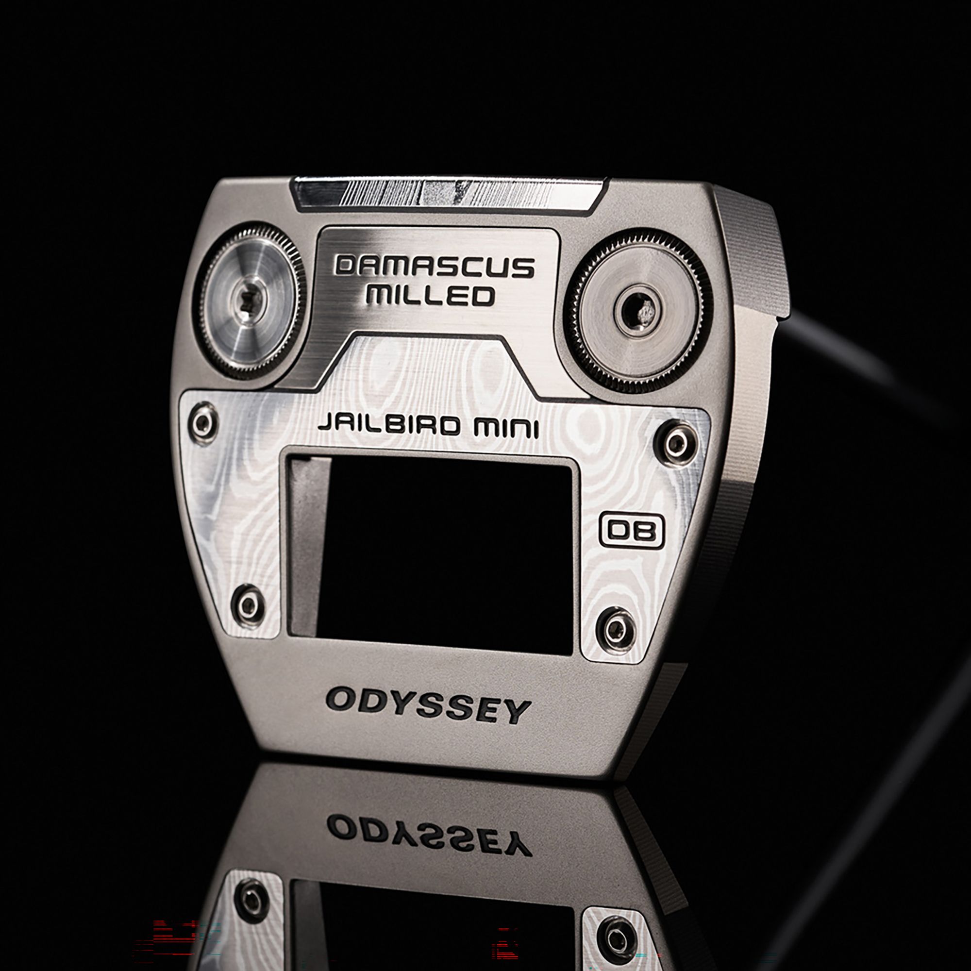 Odyssey Damascus Milled Jailbird Mini DB Left-Handed Putter product image