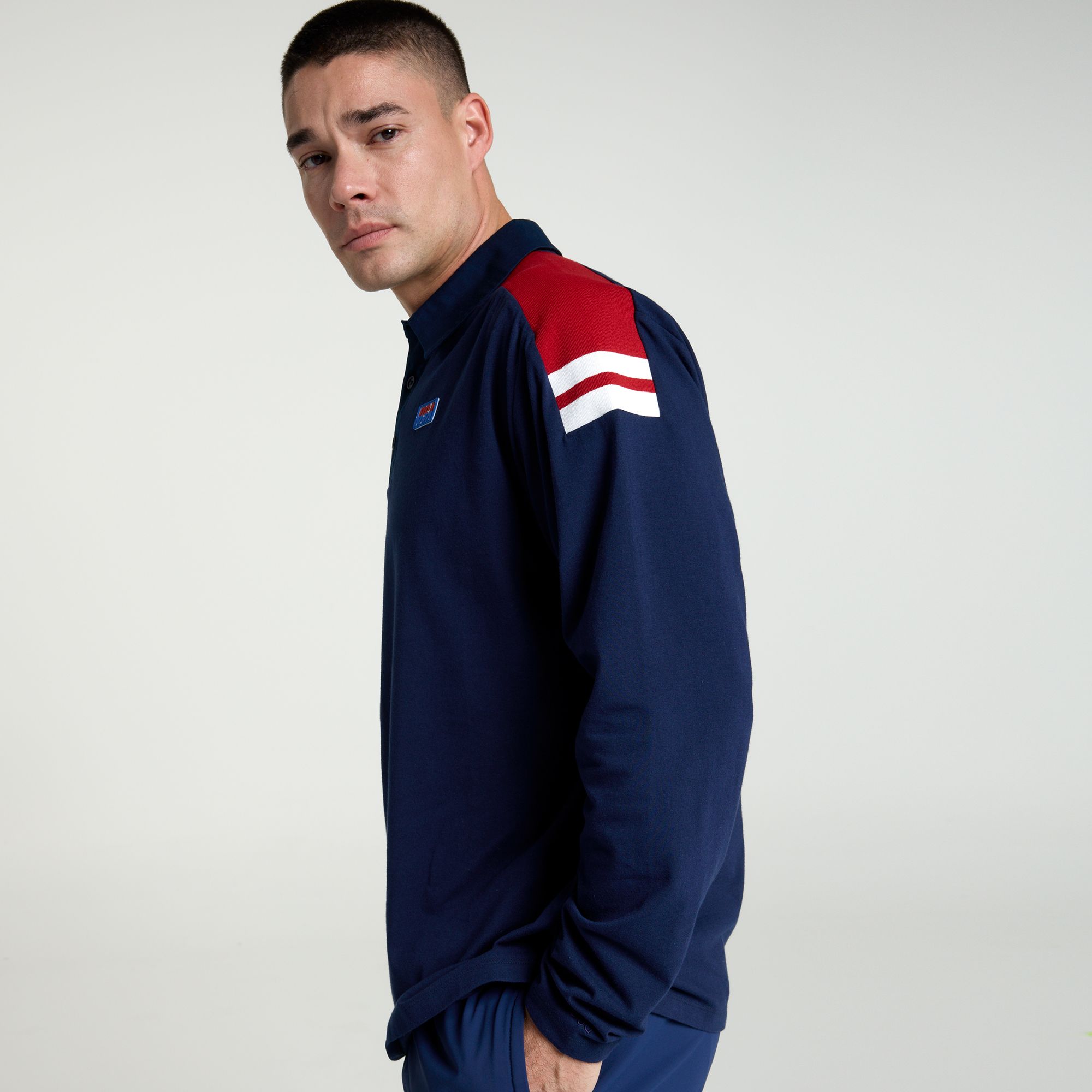 DSG Men's USA Cotton Long Sleeve Polo product image