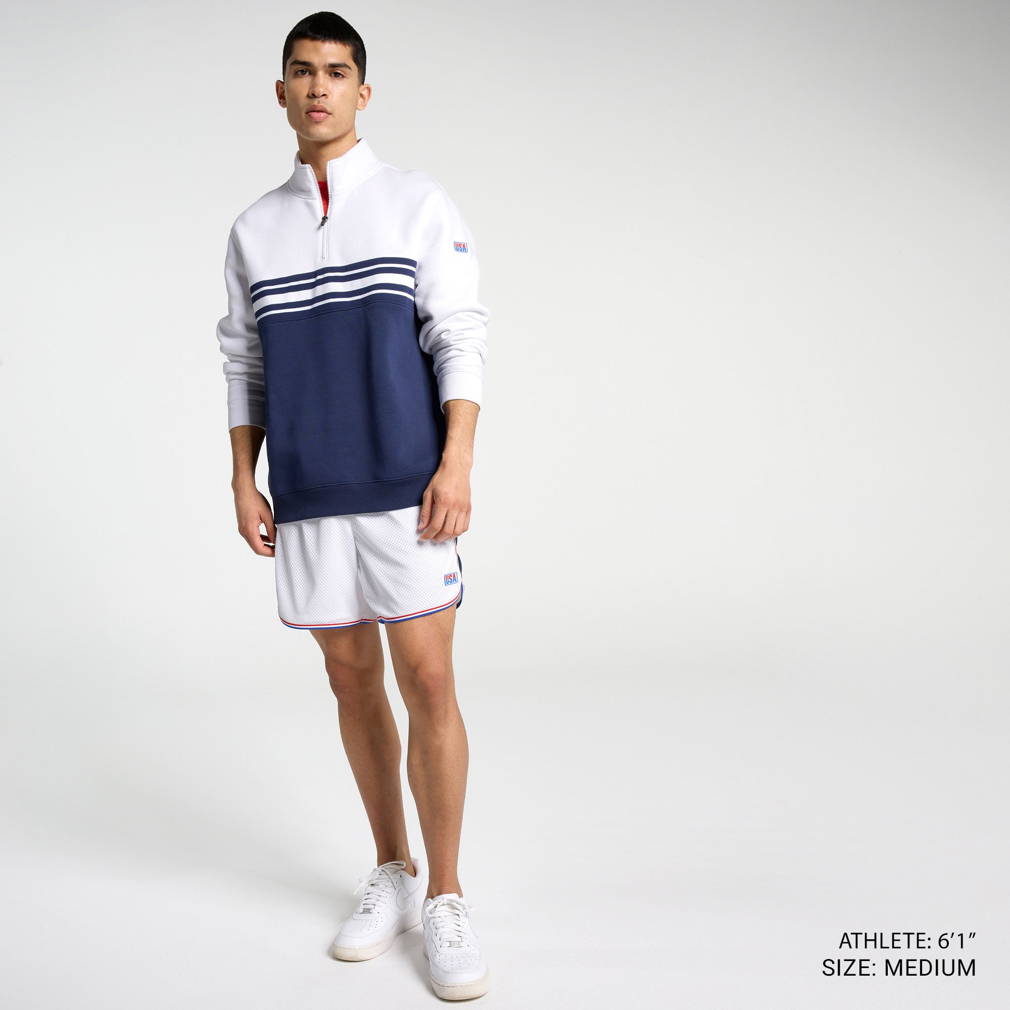 DSG Men's USA Fleece 1/4 Zip Sweatshirt product image