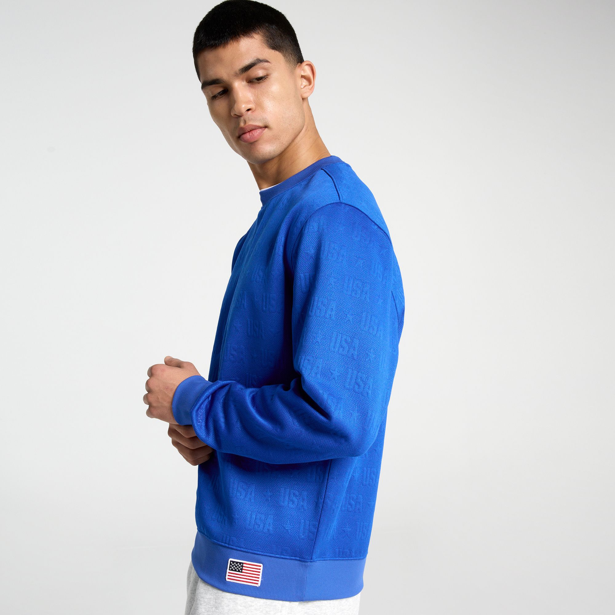 DSG Men's USA Fleece Crew Sweatshirt product image