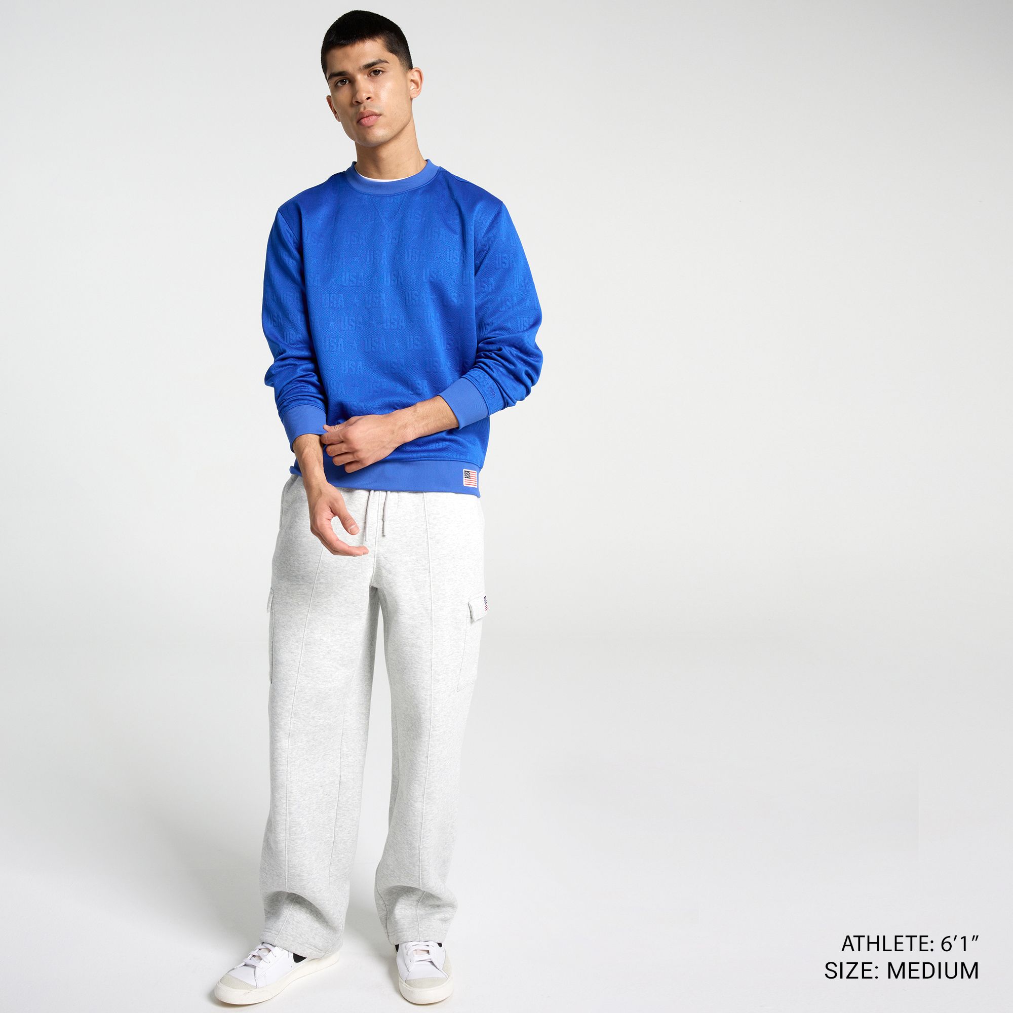 DSG Men's USA Fleece Crew Sweatshirt product image