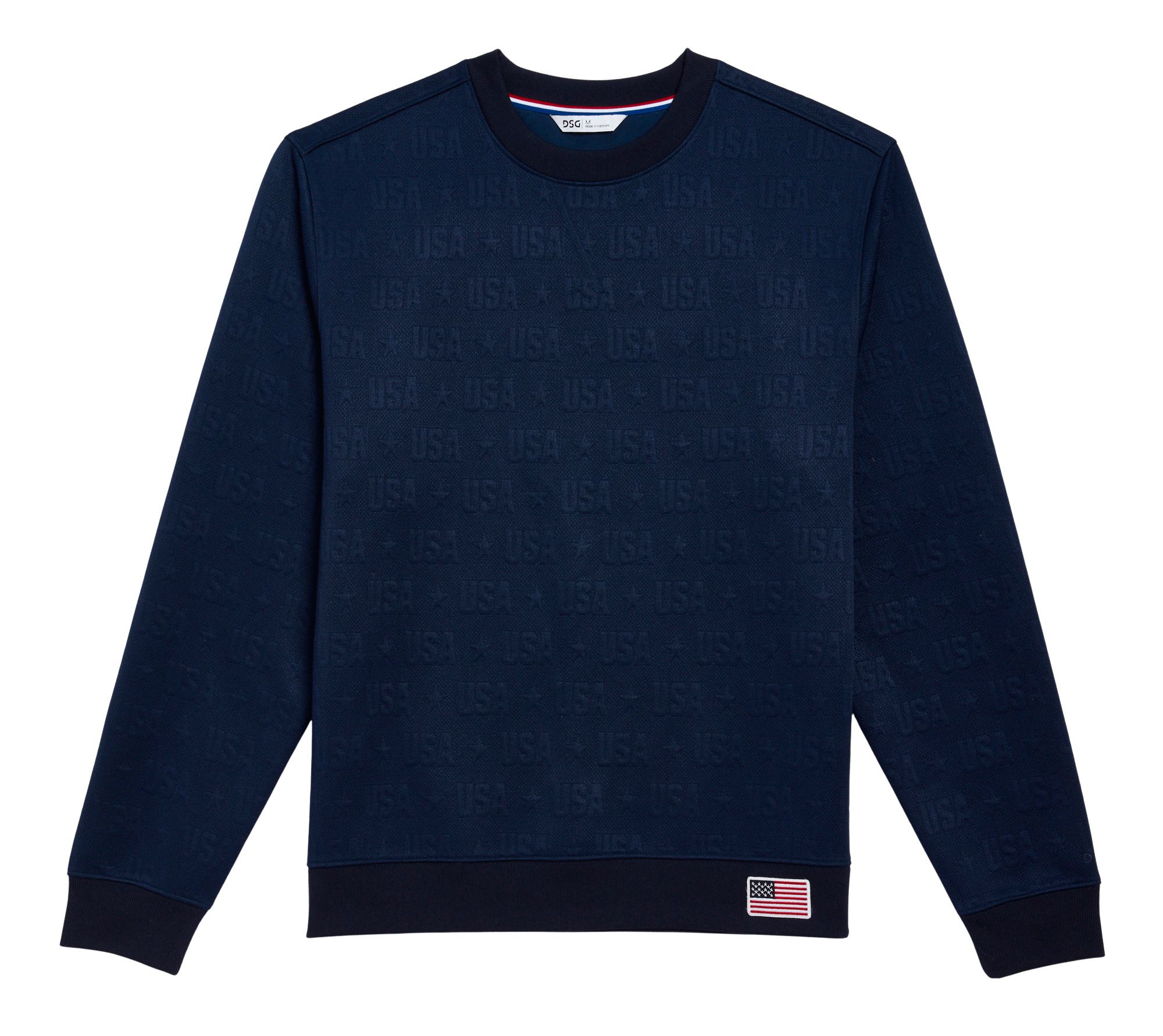 DSG Men's USA Fleece Crew Sweatshirt product image