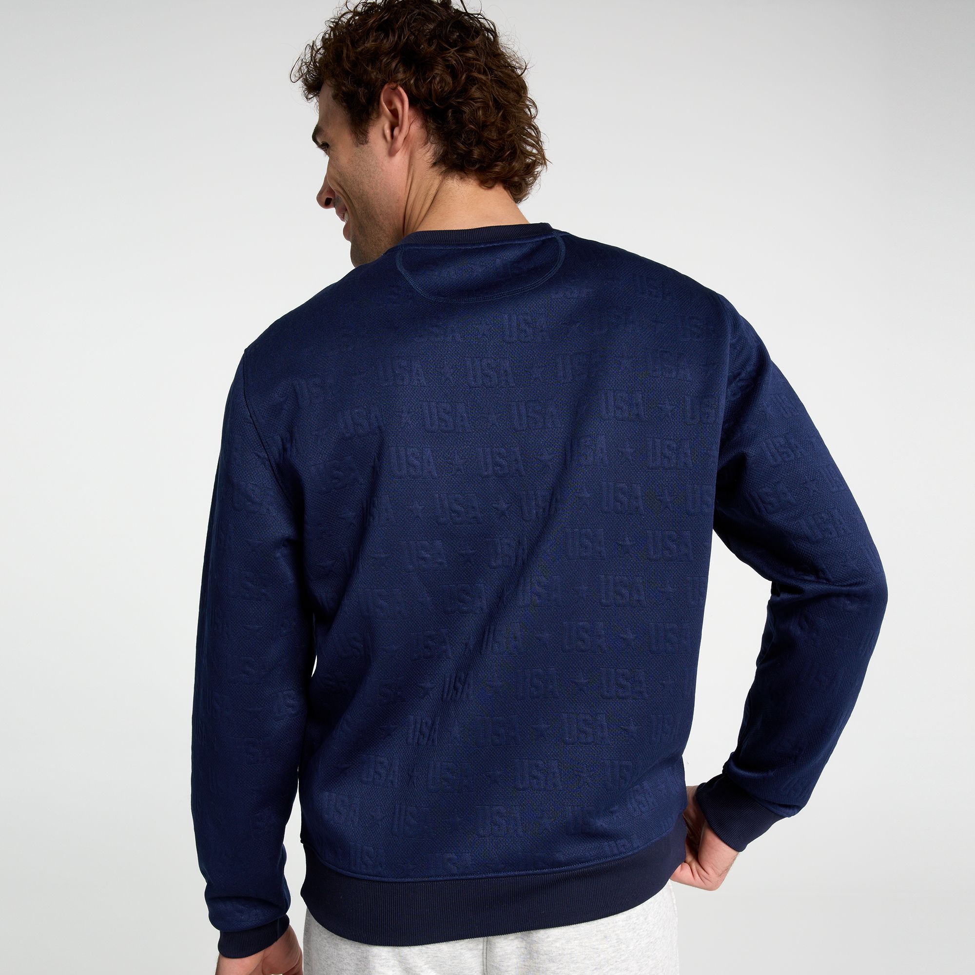 DSG Men's USA Fleece Crew Sweatshirt product image