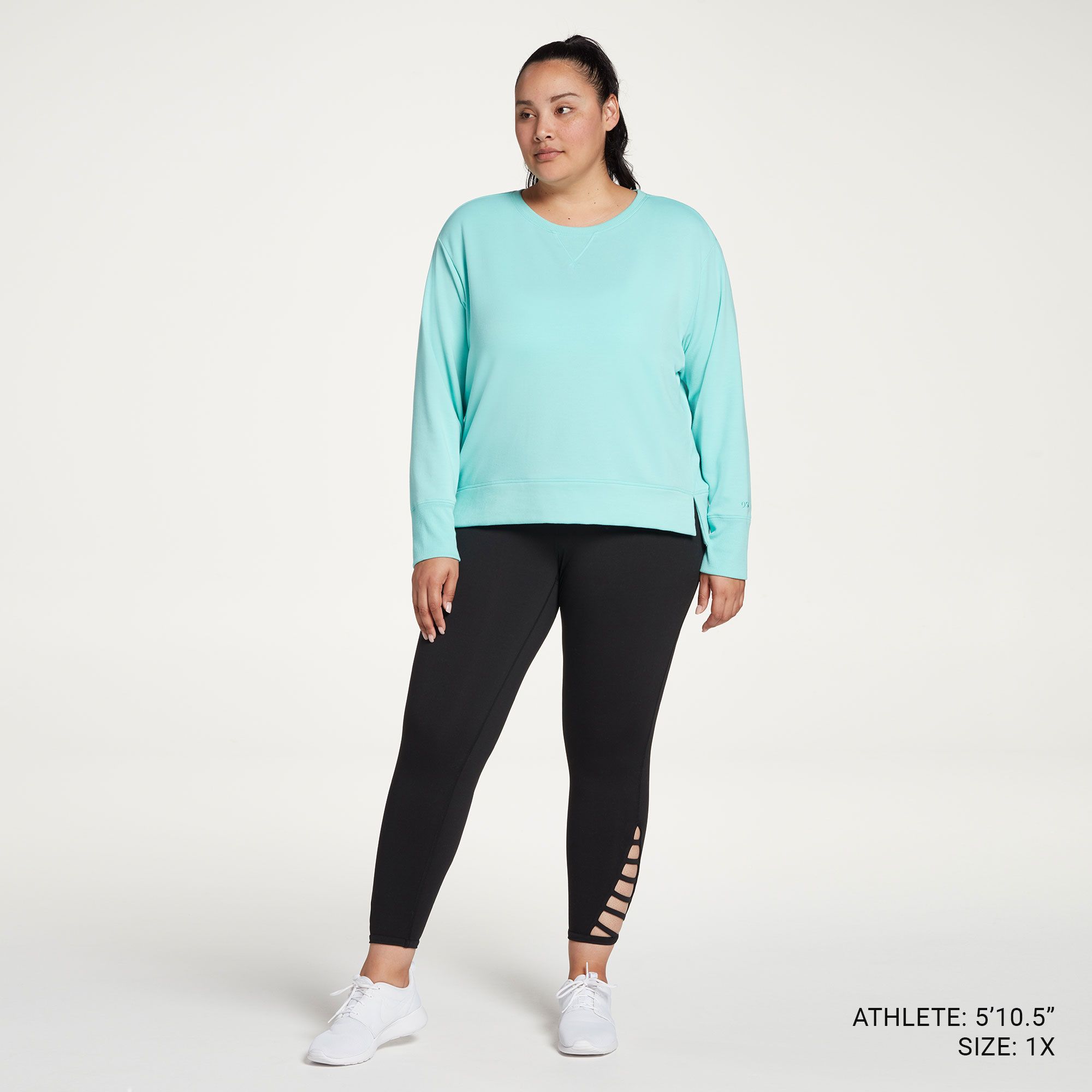 women's plus size crew neck sweatshirts