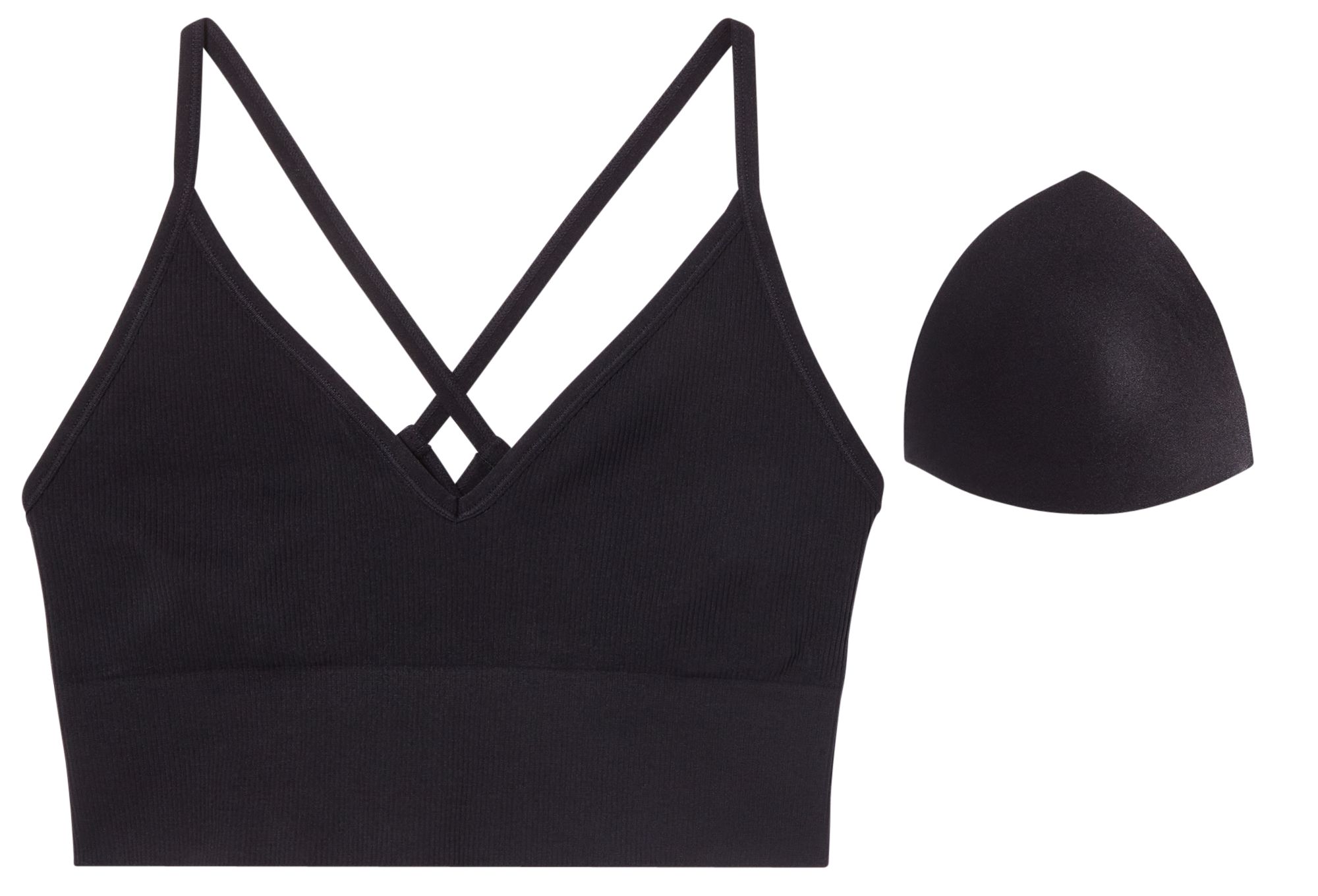 DSG Women's Seamless Fashion Ribbed Sports Bra product image