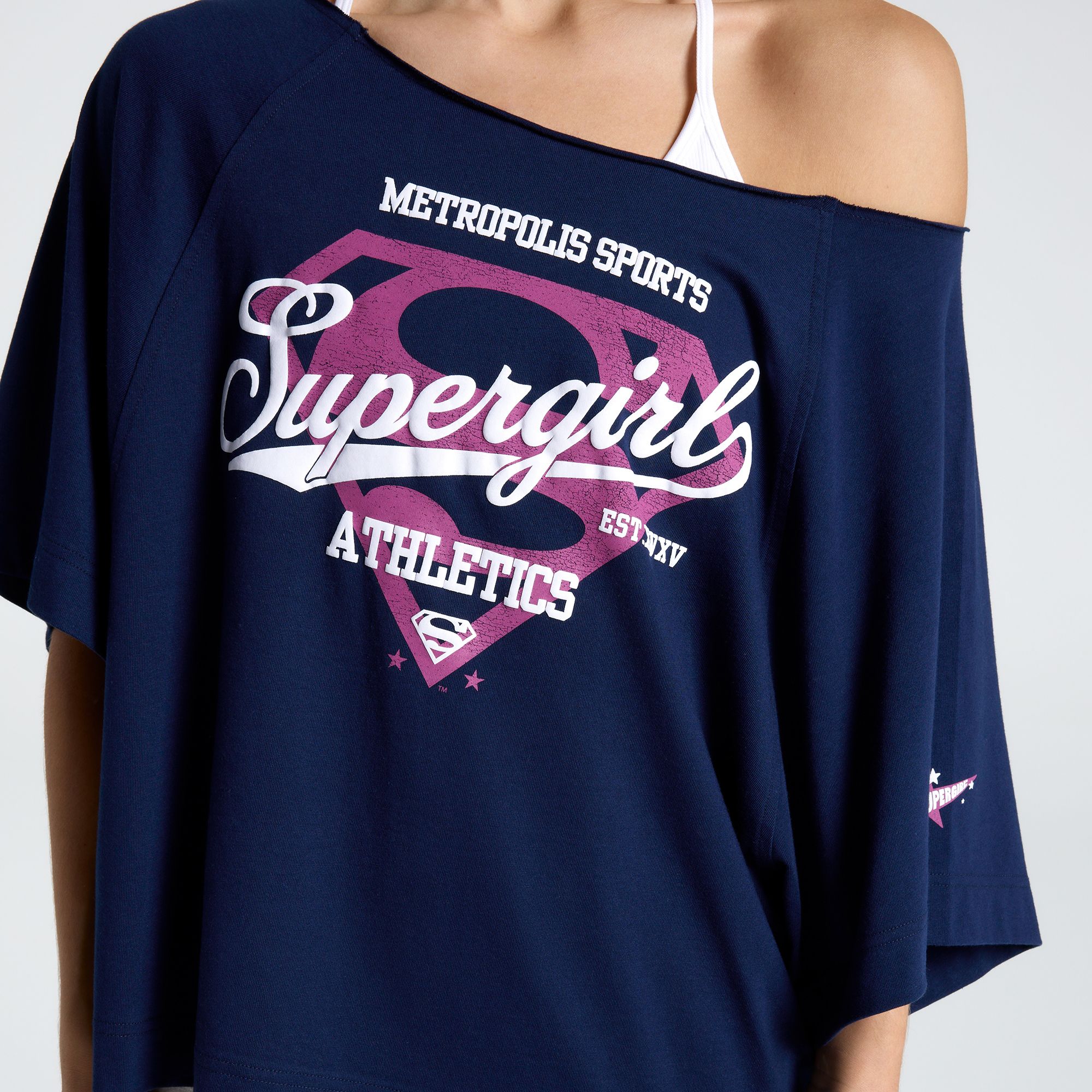DC x DSG Women's Off Shoulder T-Shirt product image