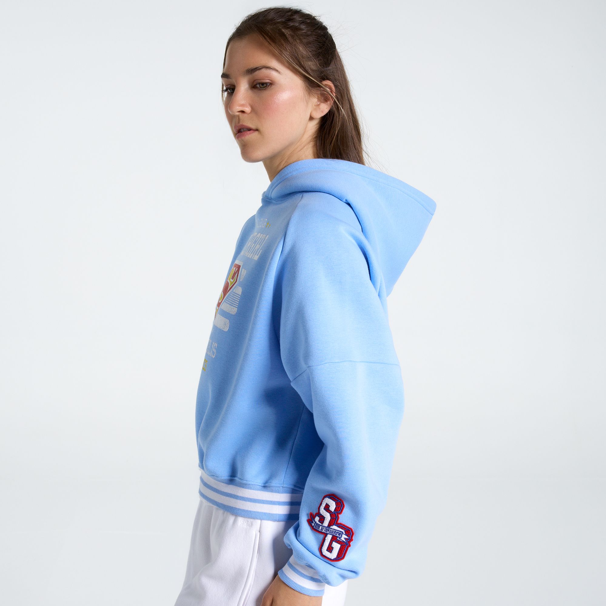 DC x DSG Women's Athletic Crop Hoodie product image