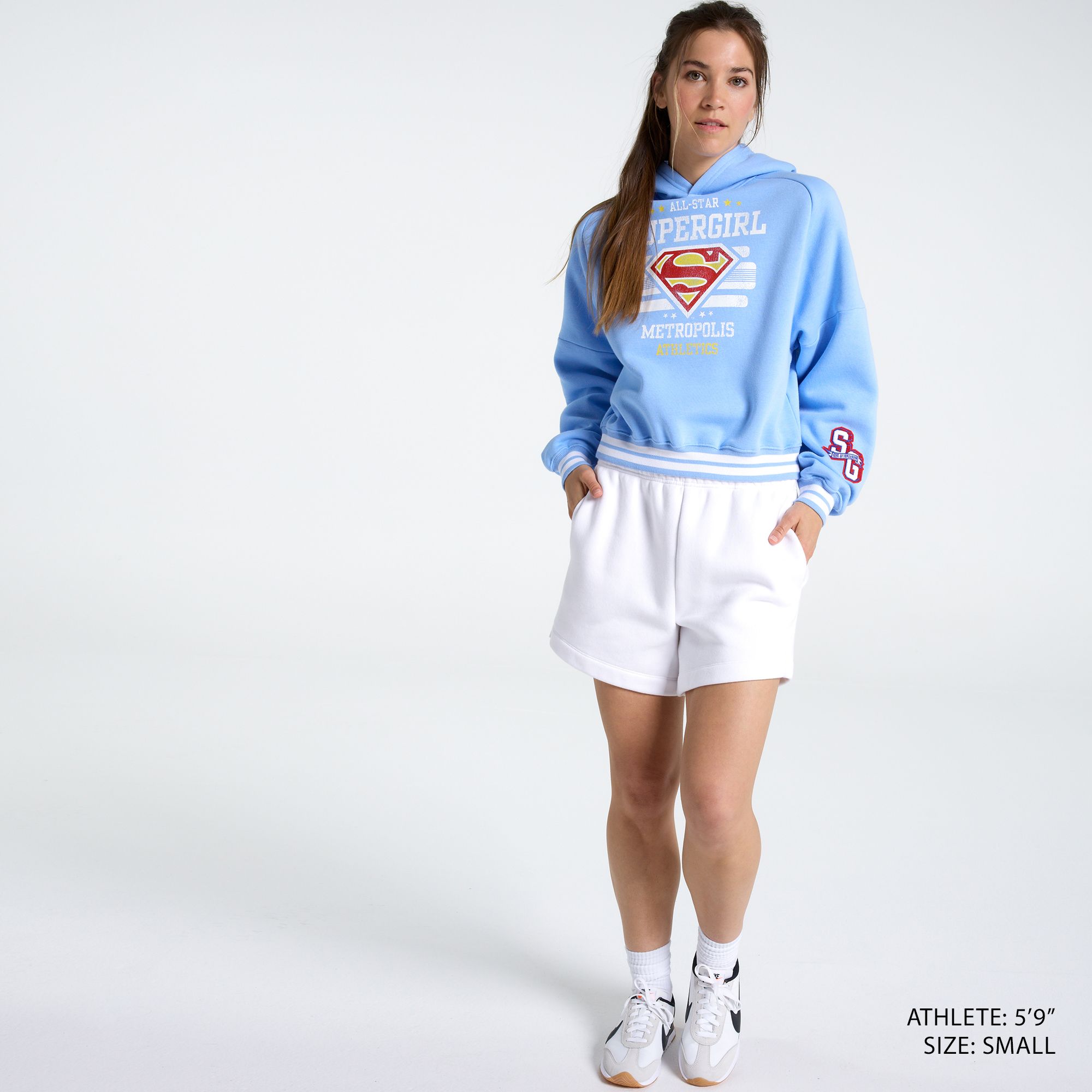 DC x DSG Women's Athletic Crop Hoodie product image