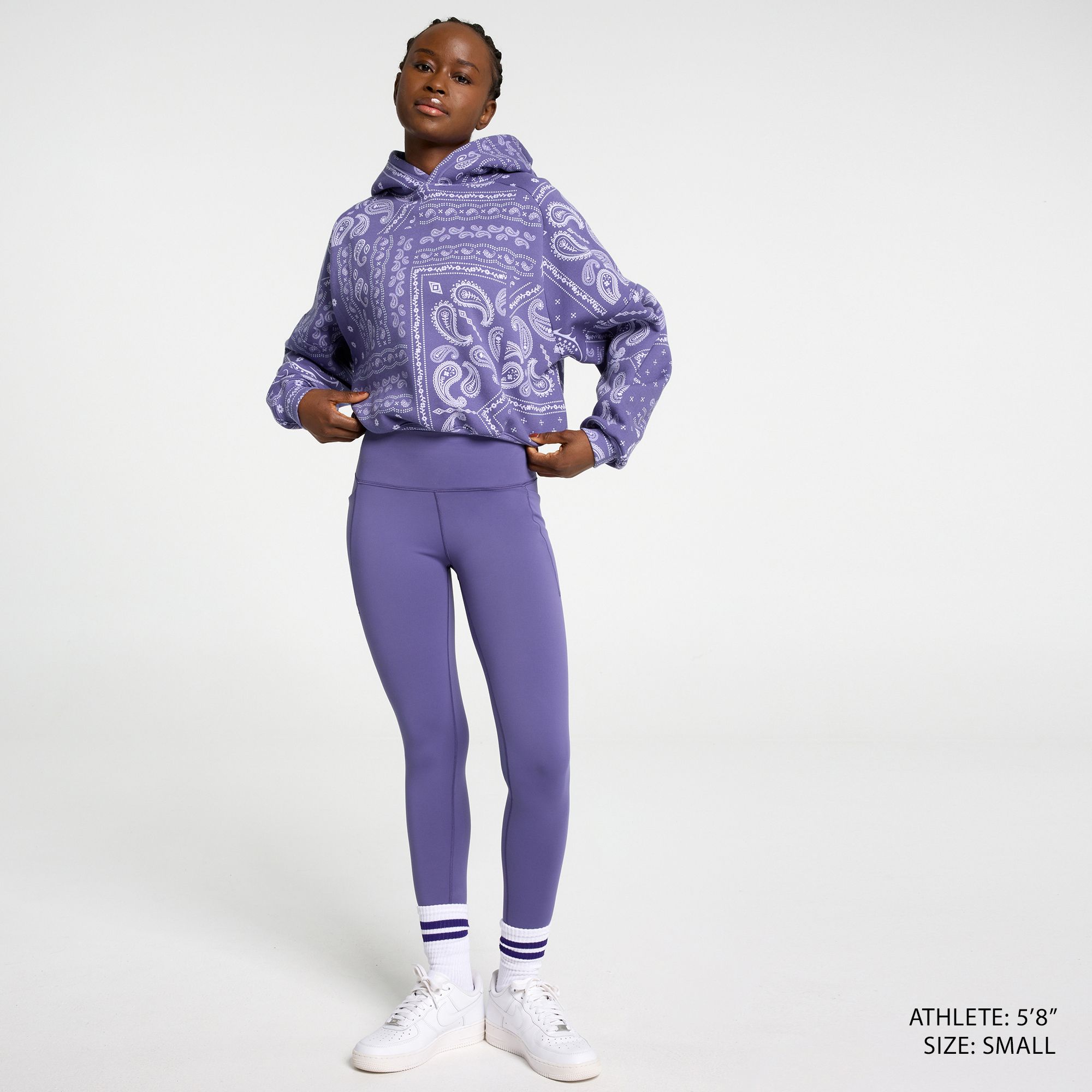 DSG Women's Classic Fleece Athletic Cropped Hoodie product image