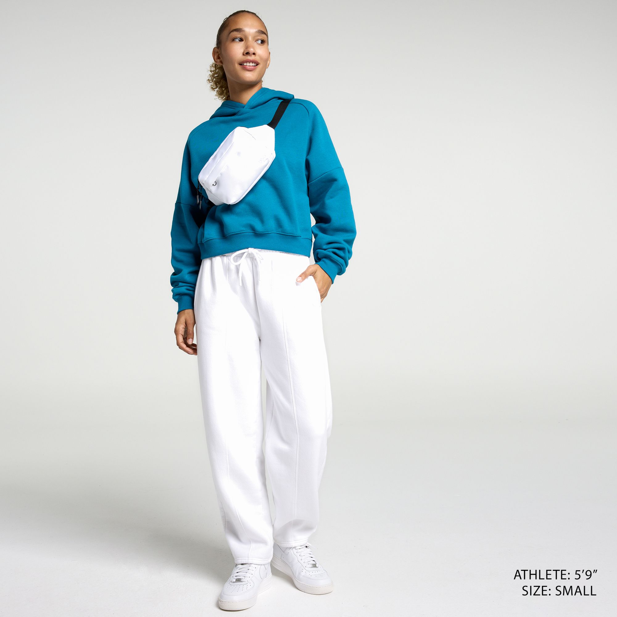 DSG Women's Classic Fleece Athletic Cropped Hoodie product image