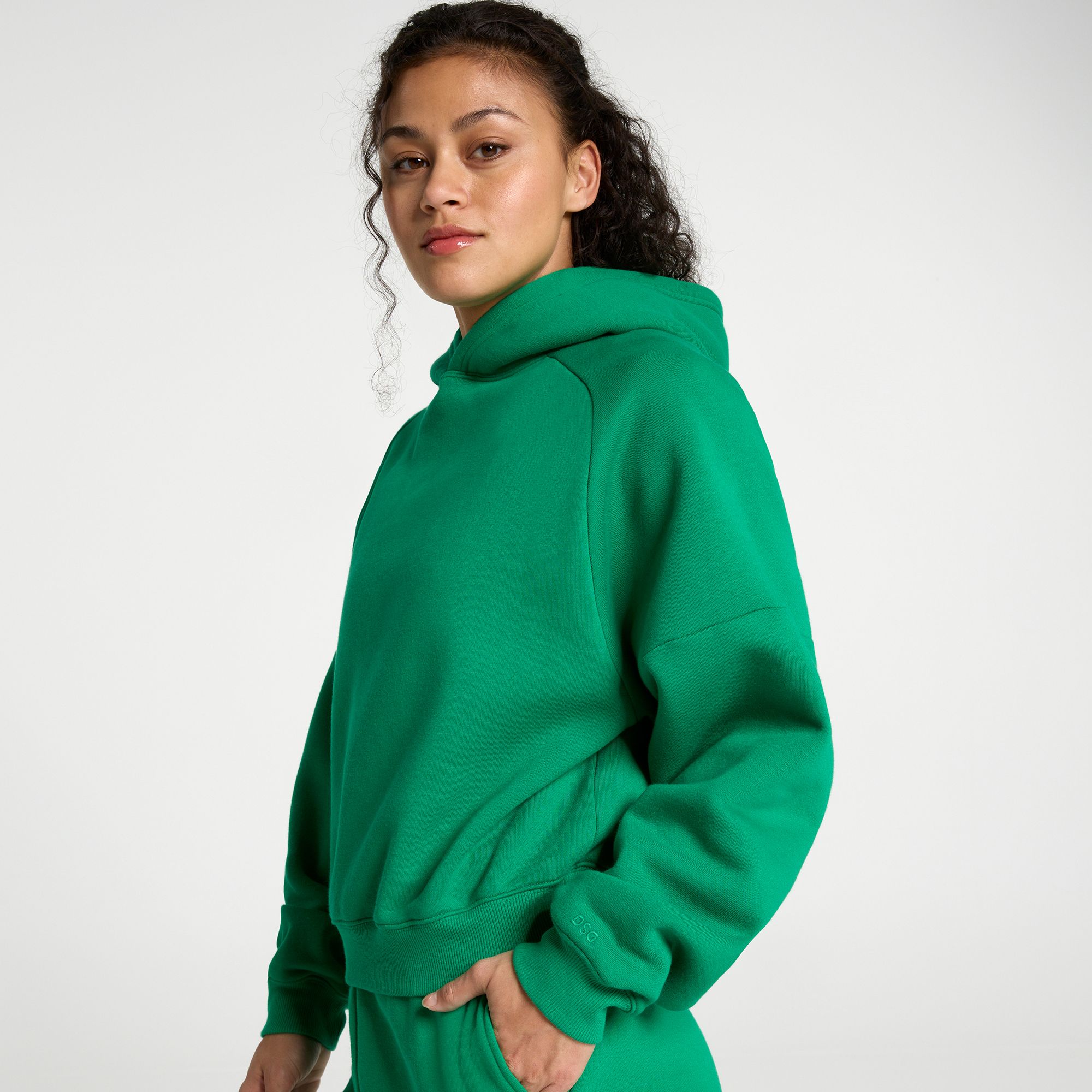 DSG Women's Classic Fleece Athletic Cropped Hoodie product image