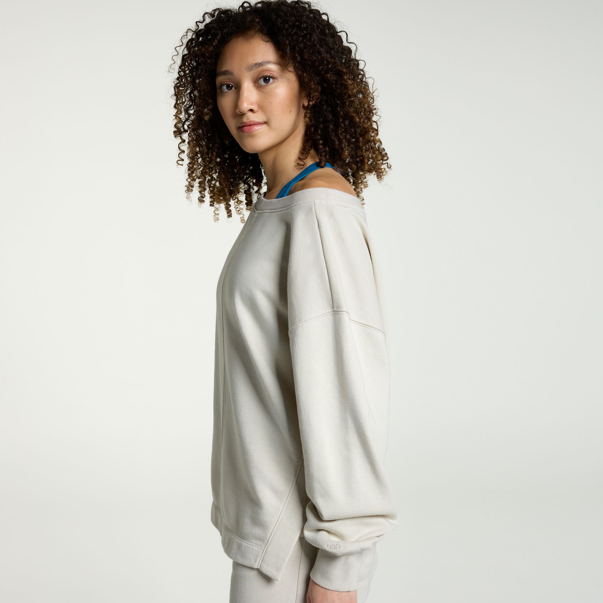 DSG Women's Classic Fleece Lightweight Terry Crew product image