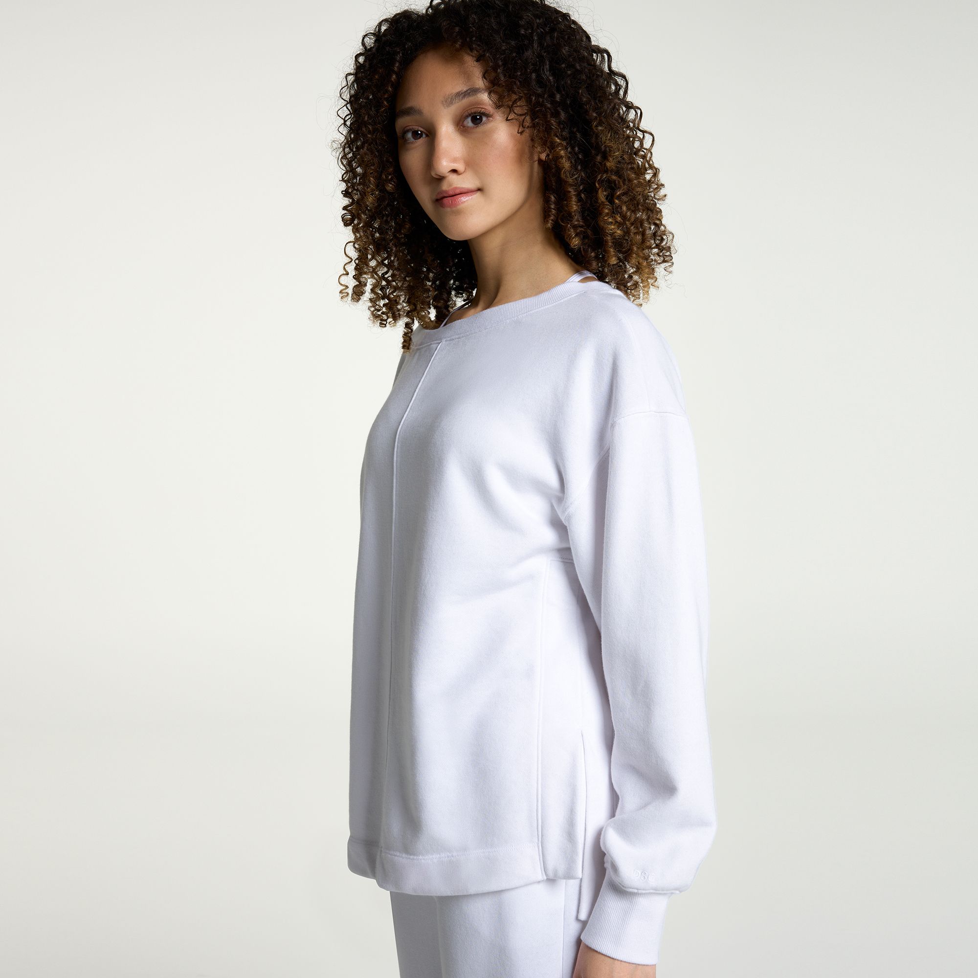 DSG Women's Classic Fleece Lightweight Terry Crew product image