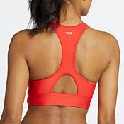 DSG women's size Medium sports bra with front zip & adj straps