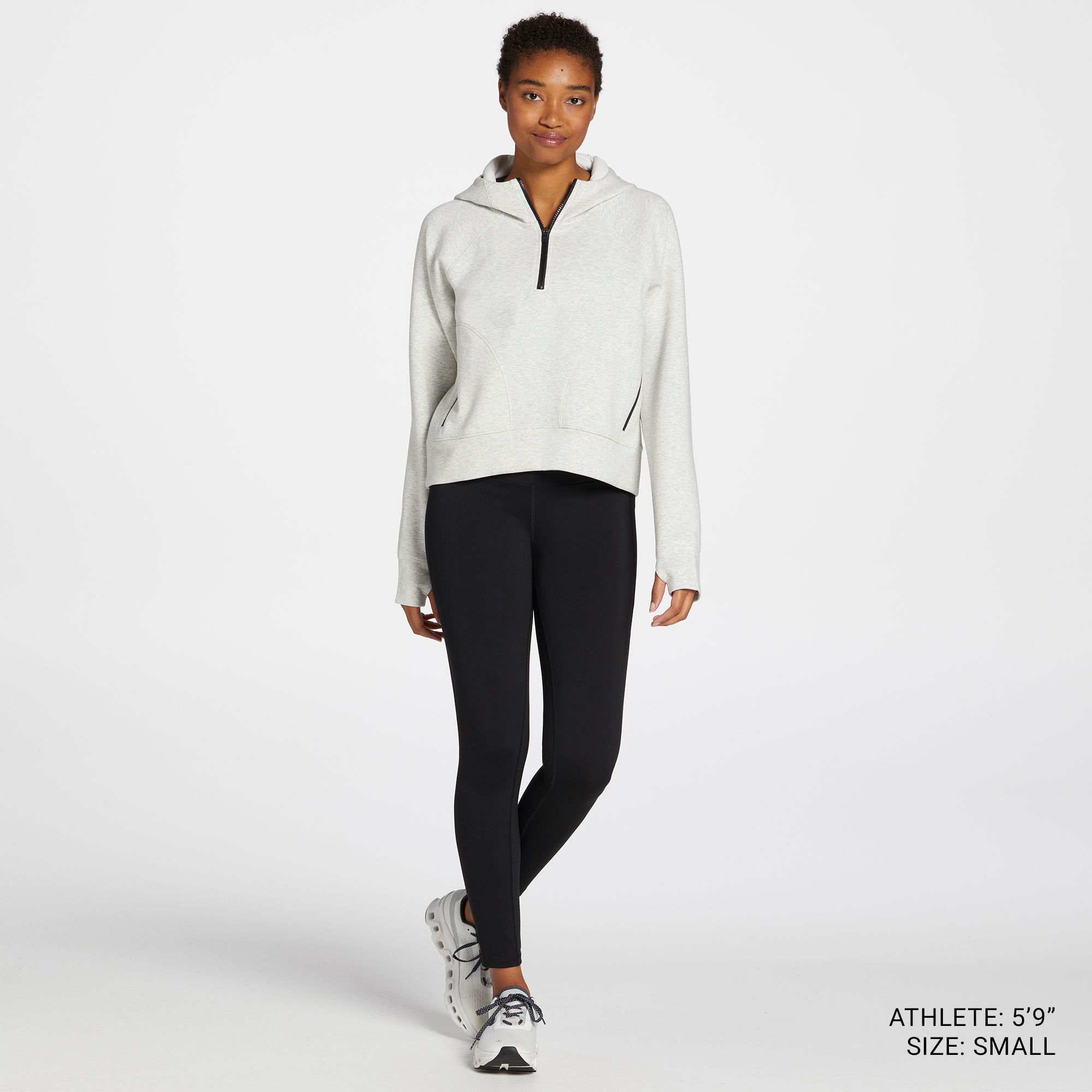 DSG Women's Sport Fleece 1/4 Zip Hoodie product image