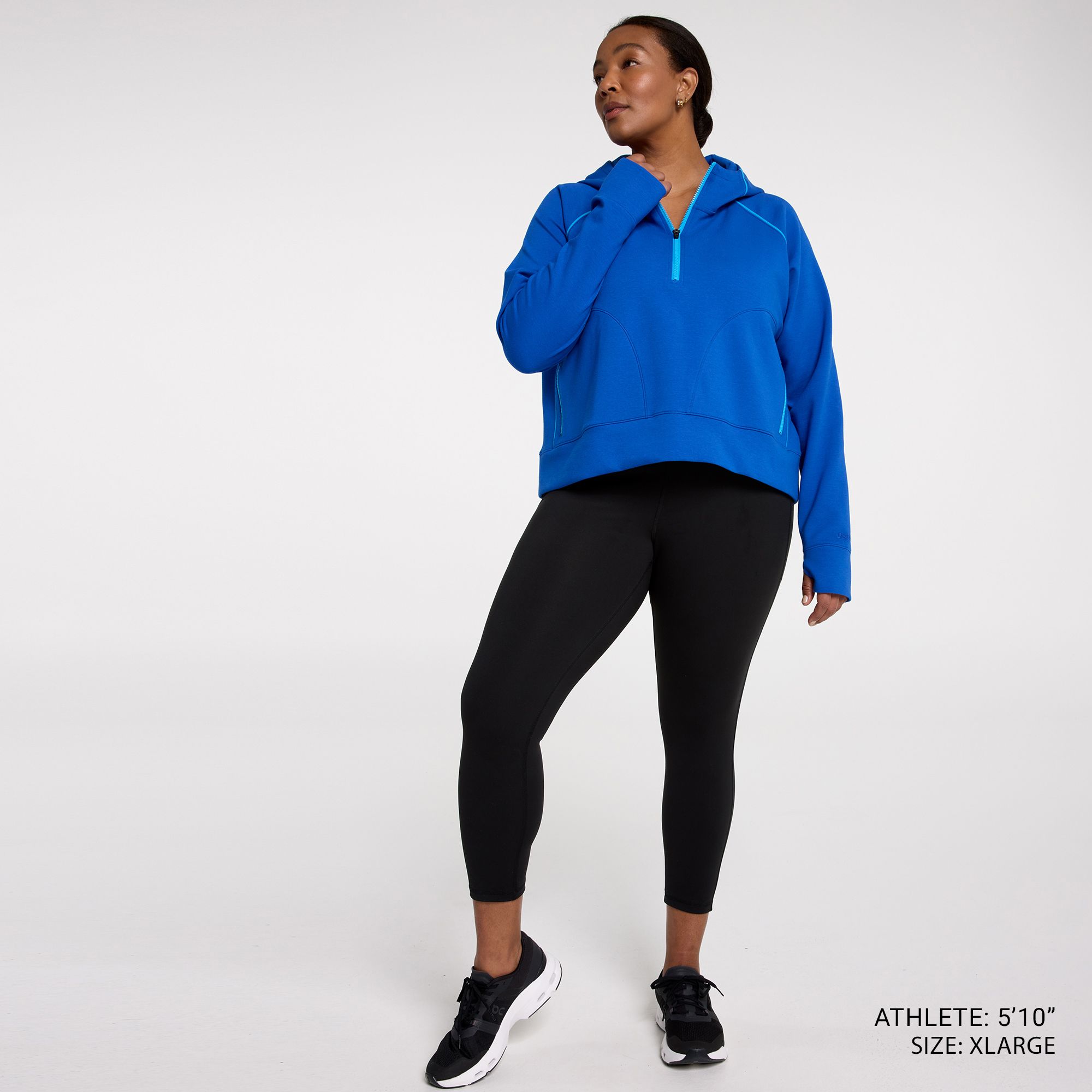 DSG Women's Sport Fleece 1/4 Zip Hoodie product image