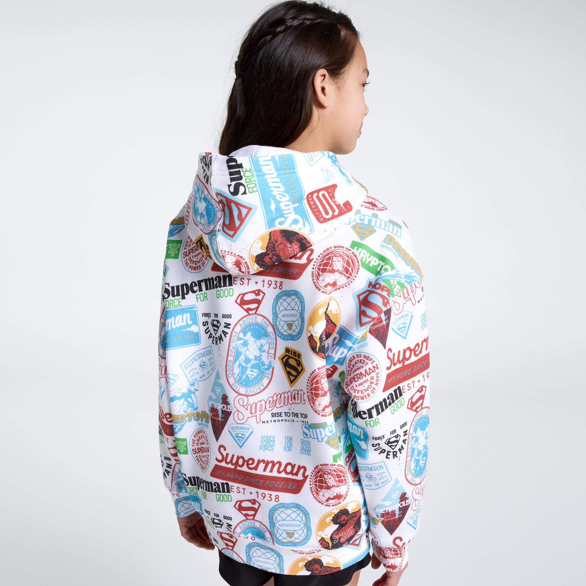DC x DSG Youth Super Patchwork Classic Fleece Hoodie product image