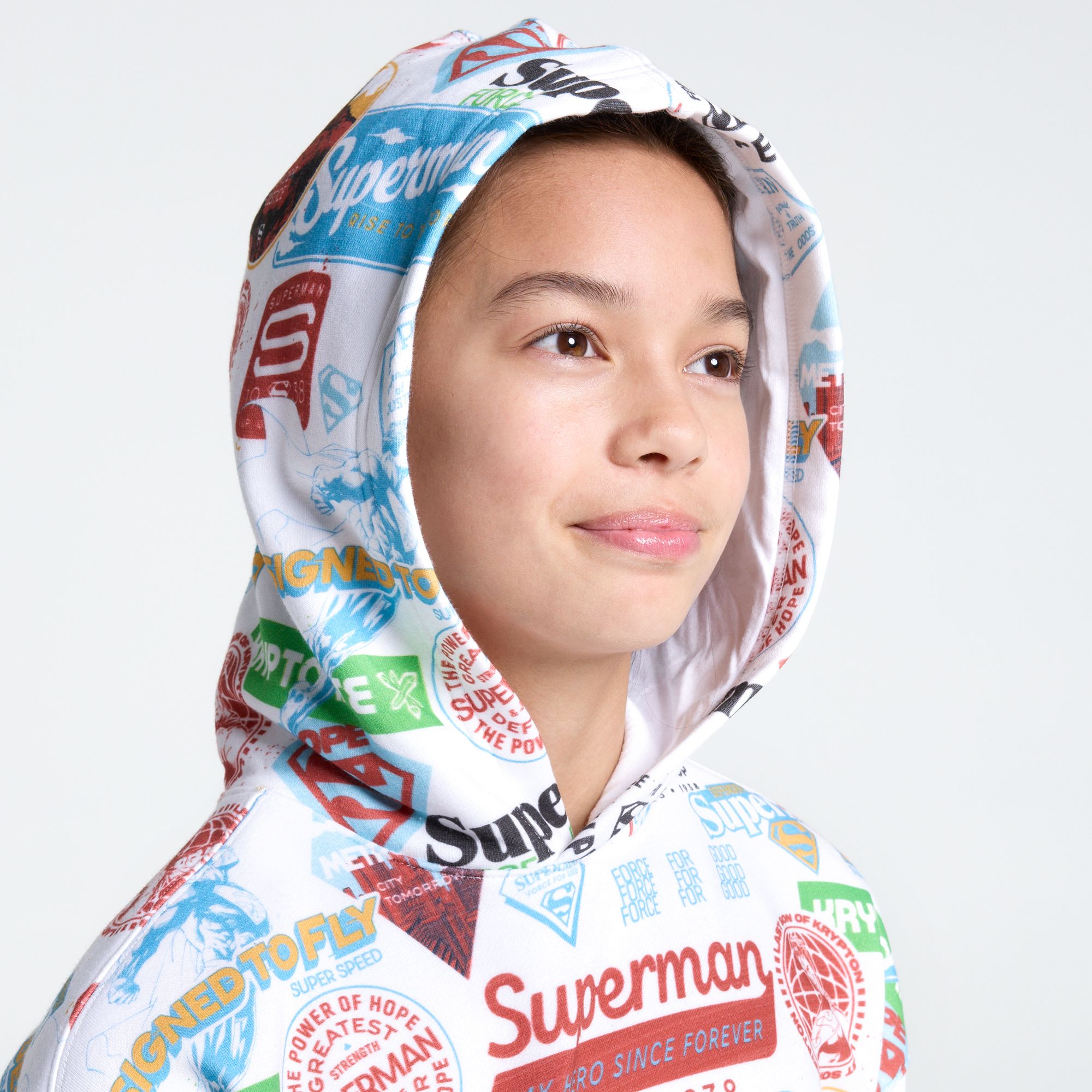 DC x DSG Youth Super Patchwork Classic Fleece Hoodie product image
